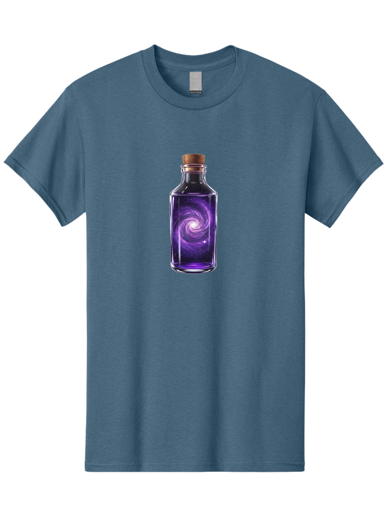 Galaxy-Bottle-15 Men'S Graphic Tee, 100% Cotton, Comfortable Casual Summer Wear, Machine Washable, Vintage Camera, Old Camera, Antique Camera, Black Camera, Classic Photography, Photography Equipment, Nostalgic Device, Film Camera, Camera Art Bai945