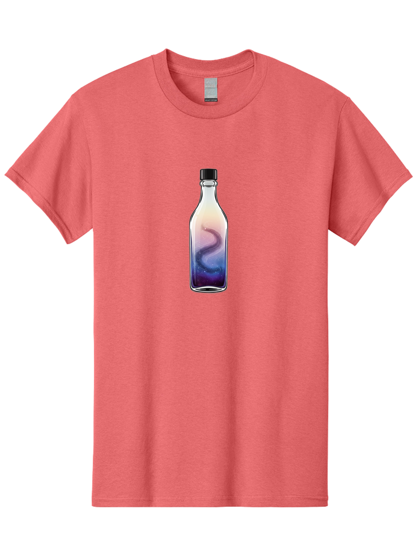 Galaxy-Bottle-16 Men'S Graphic Tee, 100% Cotton, Comfortable Casual Summer Wear, Machine Washable, Vintage Camera, Old Camera, Antique Camera, Black Camera, Classic Photography, Photography Equipment, Nostalgic Device, Film Camera, Camera Art Bai946