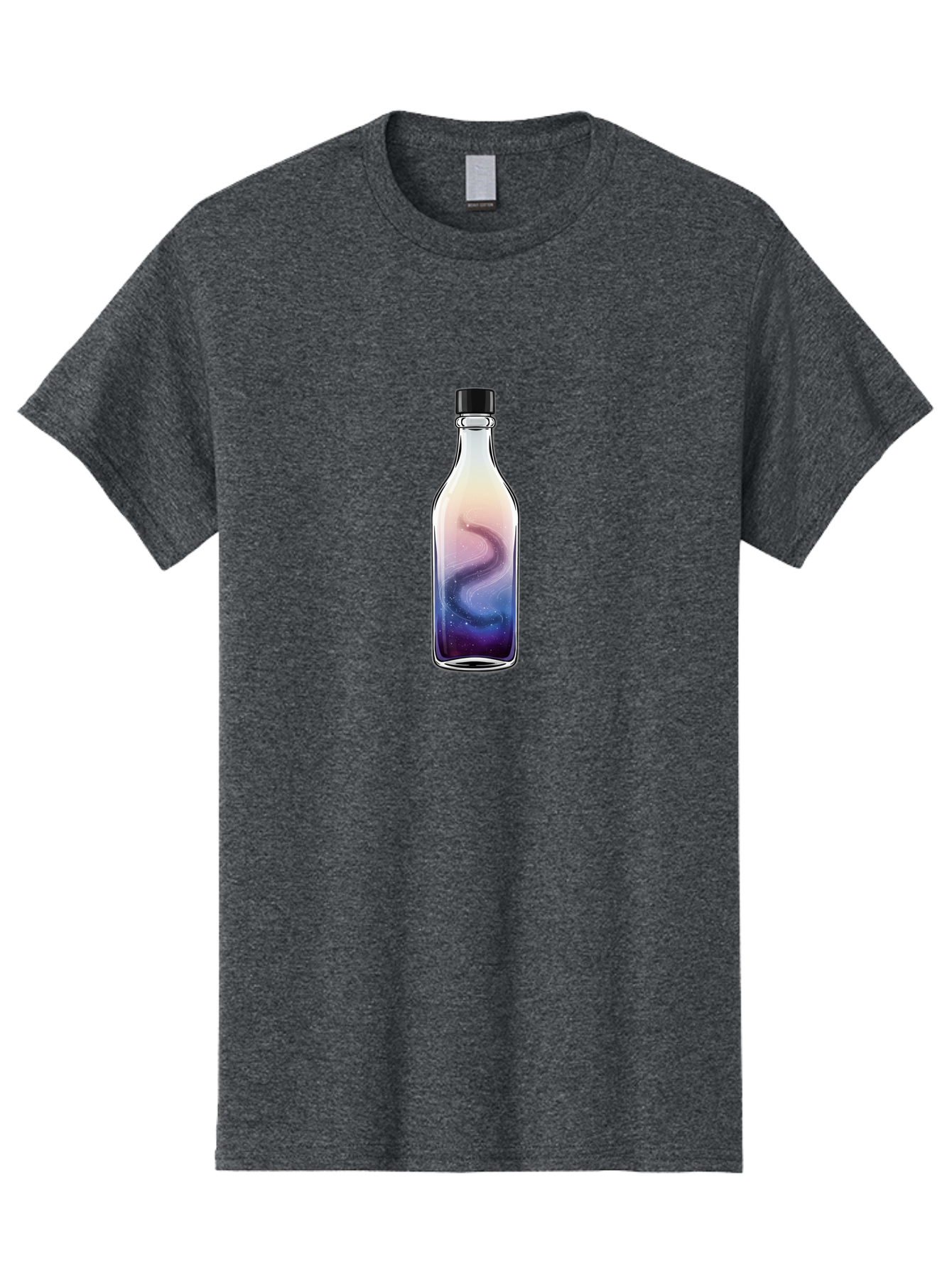 Galaxy-Bottle-16 Men'S Graphic Tee, 100% Cotton, Comfortable Casual Summer Wear, Machine Washable, Vintage Camera, Old Camera, Antique Camera, Black Camera, Classic Photography, Photography Equipment, Nostalgic Device, Film Camera, Camera Art Bai946