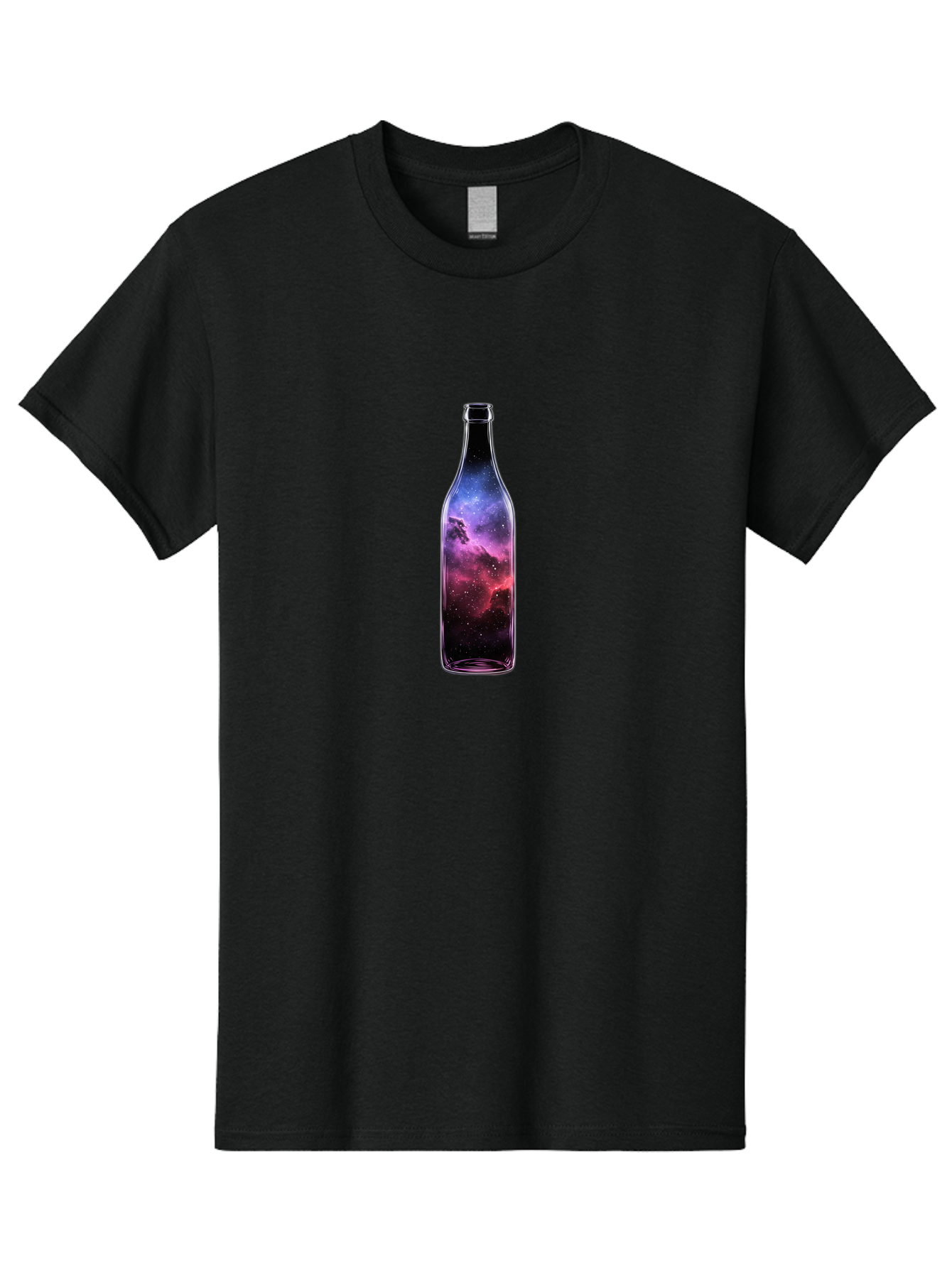Galaxy-Bottle-18 Men'S Graphic Tee, 100% Cotton, Comfortable Casual Summer Wear, Machine Washable, Vintage Camera, Old Camera, Antique Camera, Black Camera, Classic Photography, Photography Equipment, Nostalgic Device, Film Camera, Camera Art Bai948