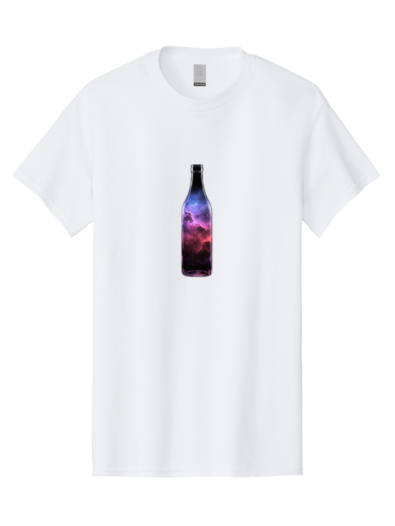 Galaxy-Bottle-18 Men'S Graphic Tee, 100% Cotton, Comfortable Casual Summer Wear, Machine Washable, Vintage Camera, Old Camera, Antique Camera, Black Camera, Classic Photography, Photography Equipment, Nostalgic Device, Film Camera, Camera Art Bai948