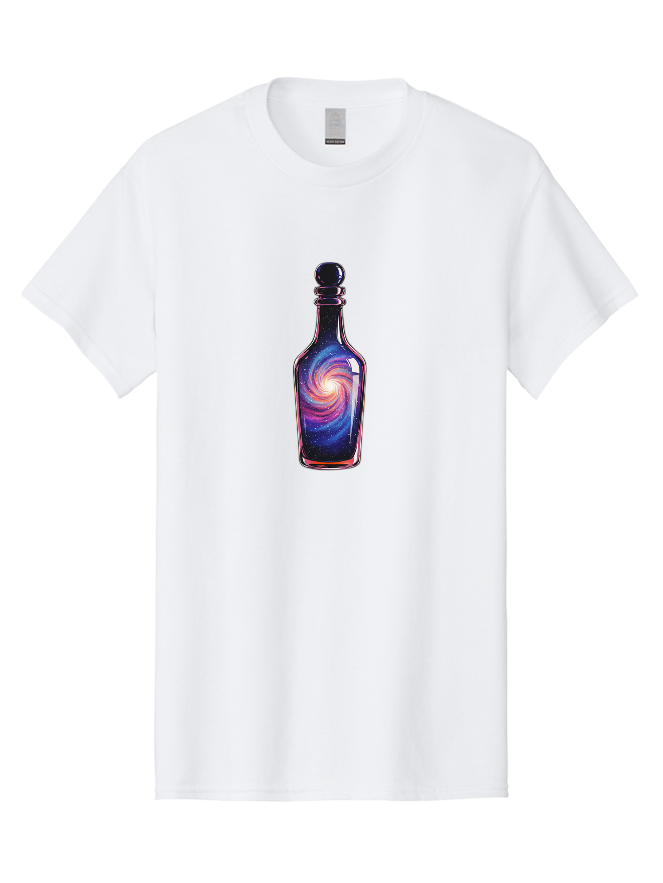 Galaxy-Bottle-20 Men'S Graphic Tee, 100% Cotton, Comfortable Casual Summer Wear, Machine Washable, Vintage Camera, Old Camera, Antique Camera, Black Camera, Classic Photography, Photography Equipment, Nostalgic Device, Film Camera, Camera Art Bai951