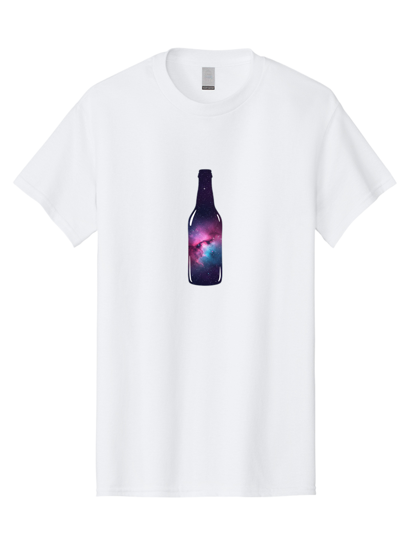 Galaxy-Bottle-8 Men'S Graphic Tee, 100% Cotton, Comfortable Casual Summer Wear, Machine Washable, Vintage Camera, Old Camera, Antique Camera, Black Camera, Classic Photography, Photography Equipment, Nostalgic Device, Film Camera, Camera Art Bai958