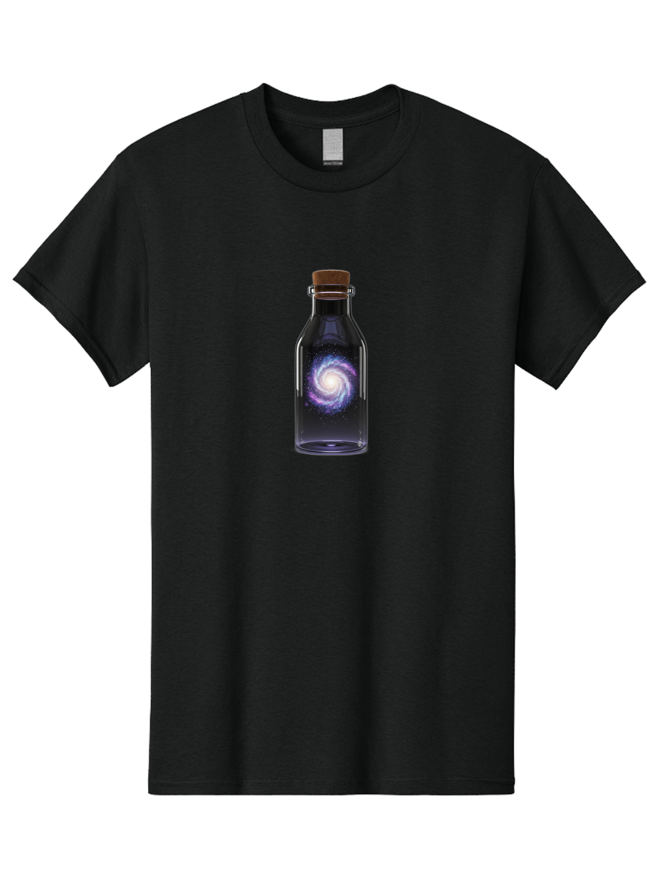 Galaxy-In-A-Bottle-12 Men'S Graphic Tee, 100% Cotton, Comfortable Casual Summer Wear, Machine Washable, Vintage Camera, Old Camera, Antique Camera, Black Camera, Classic Photography, Photography Equipment, Nostalgic Device, Film Camera, Bai966