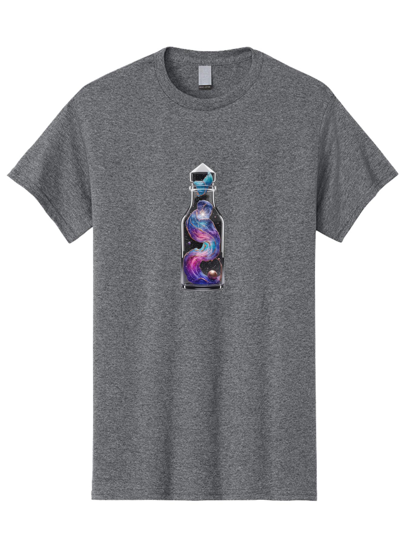 Galaxy-In-A-Bottle-15 Men'S Graphic Tee, 100% Cotton, Comfortable Casual Summer Wear, Machine Washable, Vintage Camera, Old Camera, Antique Camera, Black Camera, Classic Photography, Photography Equipment, Nostalgic Device, Film Camera, Bai969