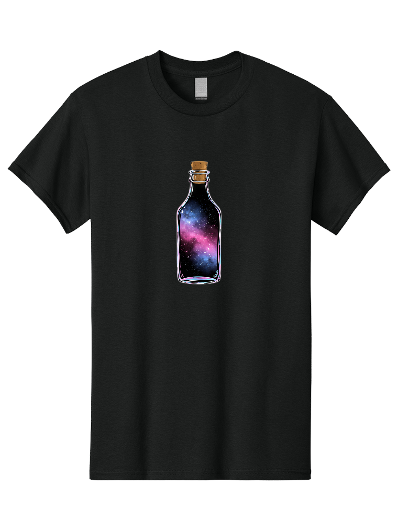 Galaxy-In-A-Bottle-16 Men'S Graphic Tee, 100% Cotton, Comfortable Casual Summer Wear, Machine Washable, Vintage Camera, Old Camera, Antique Camera, Black Camera, Classic Photography, Photography Equipment, Nostalgic Device, Film Camera, Bai970