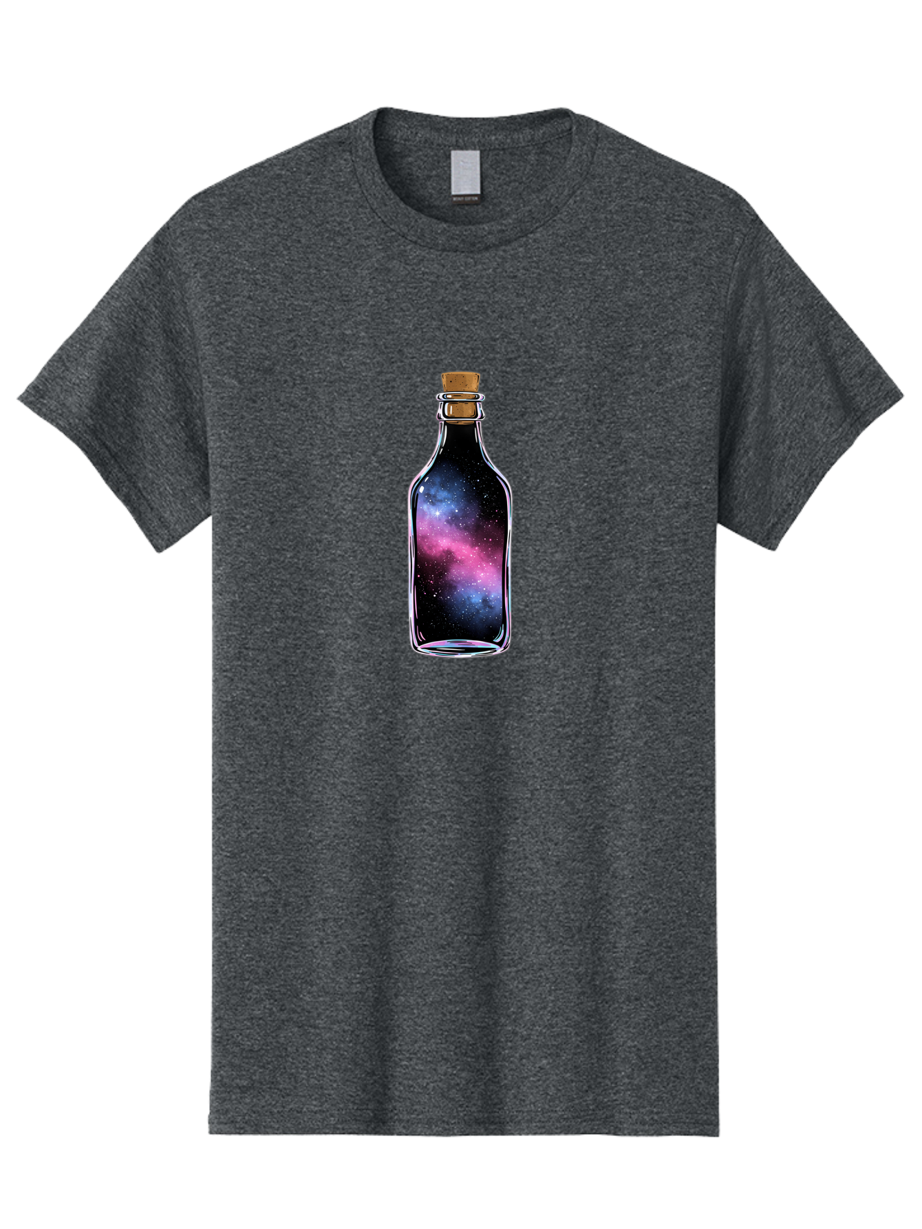 Galaxy-In-A-Bottle-16 Men'S Graphic Tee, 100% Cotton, Comfortable Casual Summer Wear, Machine Washable, Vintage Camera, Old Camera, Antique Camera, Black Camera, Classic Photography, Photography Equipment, Nostalgic Device, Film Camera, Bai970