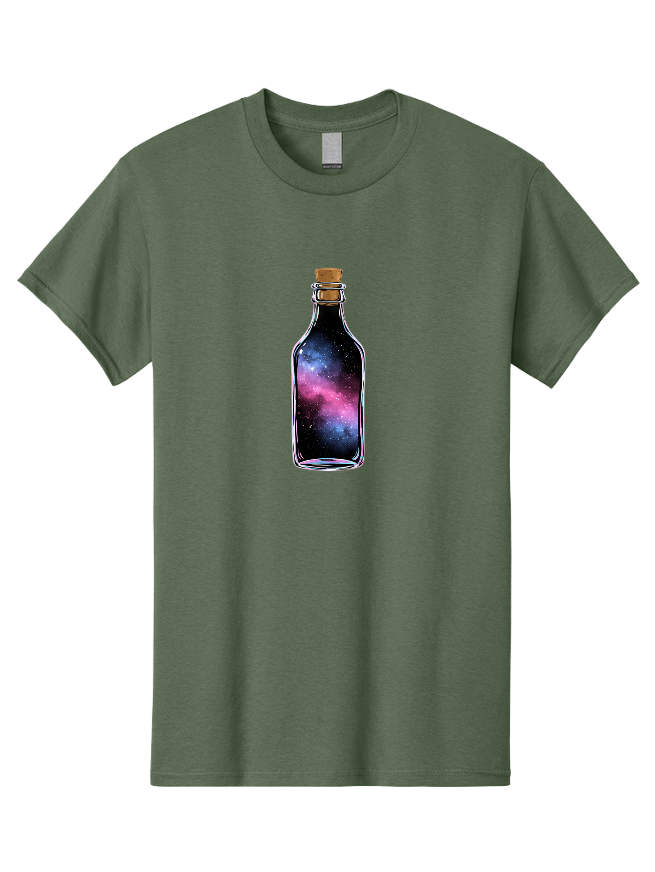 Galaxy-In-A-Bottle-16 Men'S Graphic Tee, 100% Cotton, Comfortable Casual Summer Wear, Machine Washable, Vintage Camera, Old Camera, Antique Camera, Black Camera, Classic Photography, Photography Equipment, Nostalgic Device, Film Camera, Bai970