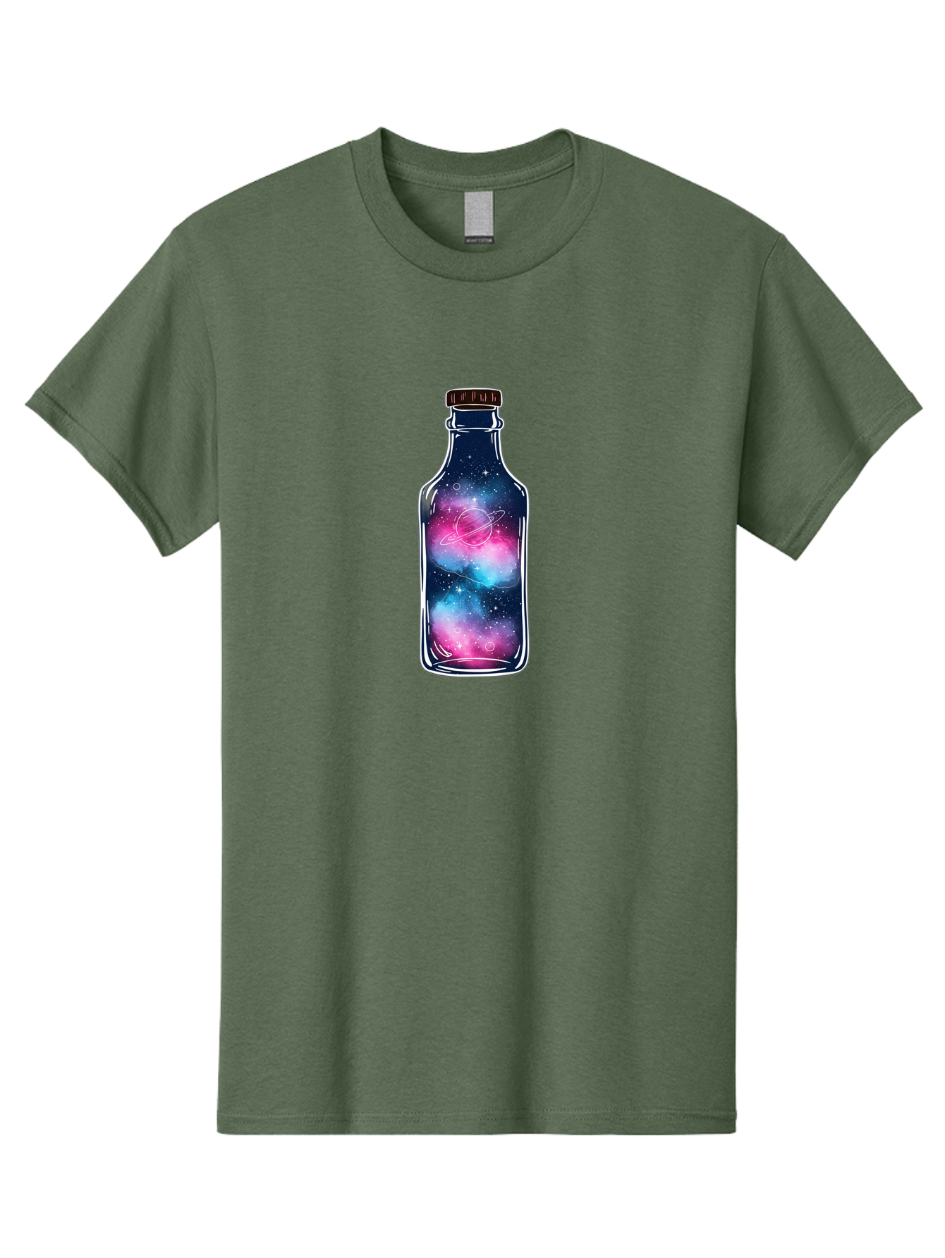 Galaxy-In-A-Bottle-18 Men'S Graphic Tee, 100% Cotton, Comfortable Casual Summer Wear, Machine Washable, Vintage Camera, Old Camera, Antique Camera, Black Camera, Classic Photography, Photography Equipment, Nostalgic Device, Film Camera, Bai972