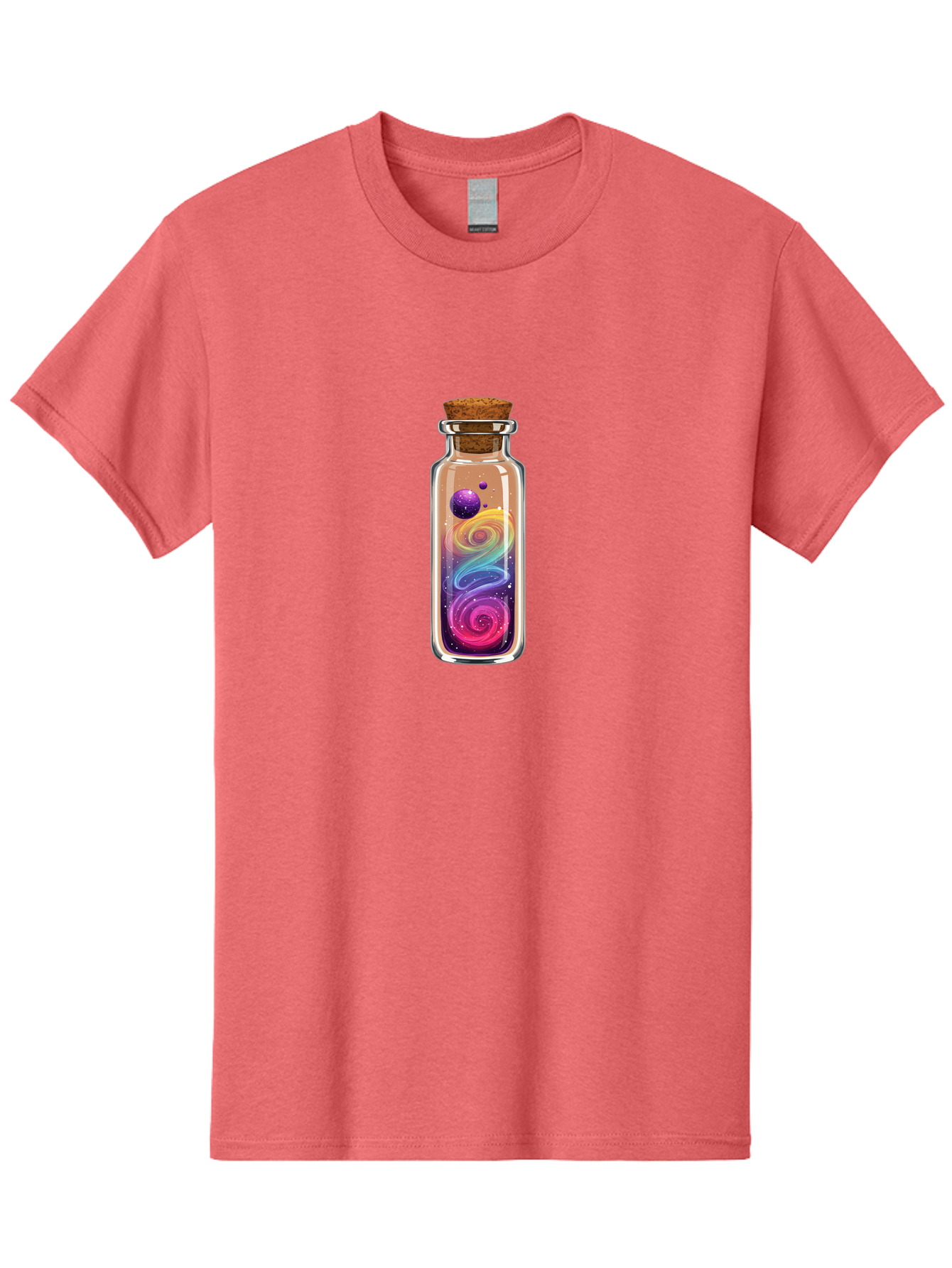 Galaxy-In-A-Bottle-3 Men'S Graphic Tee, 100% Cotton, Comfortable Casual Summer Wear, Machine Washable, Vintage Camera, Old Camera, Antique Camera, Black Camera, Classic Photography, Photography Equipment, Nostalgic Device, Film Camera, Bai985