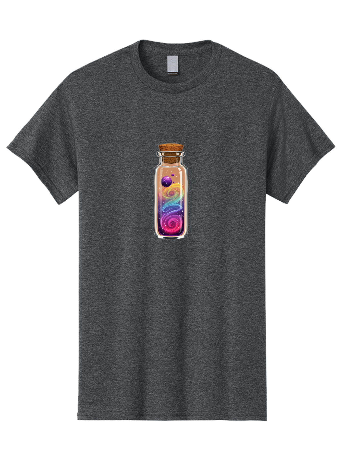 Galaxy-In-A-Bottle-3 Men'S Graphic Tee, 100% Cotton, Comfortable Casual Summer Wear, Machine Washable, Vintage Camera, Old Camera, Antique Camera, Black Camera, Classic Photography, Photography Equipment, Nostalgic Device, Film Camera, Bai985