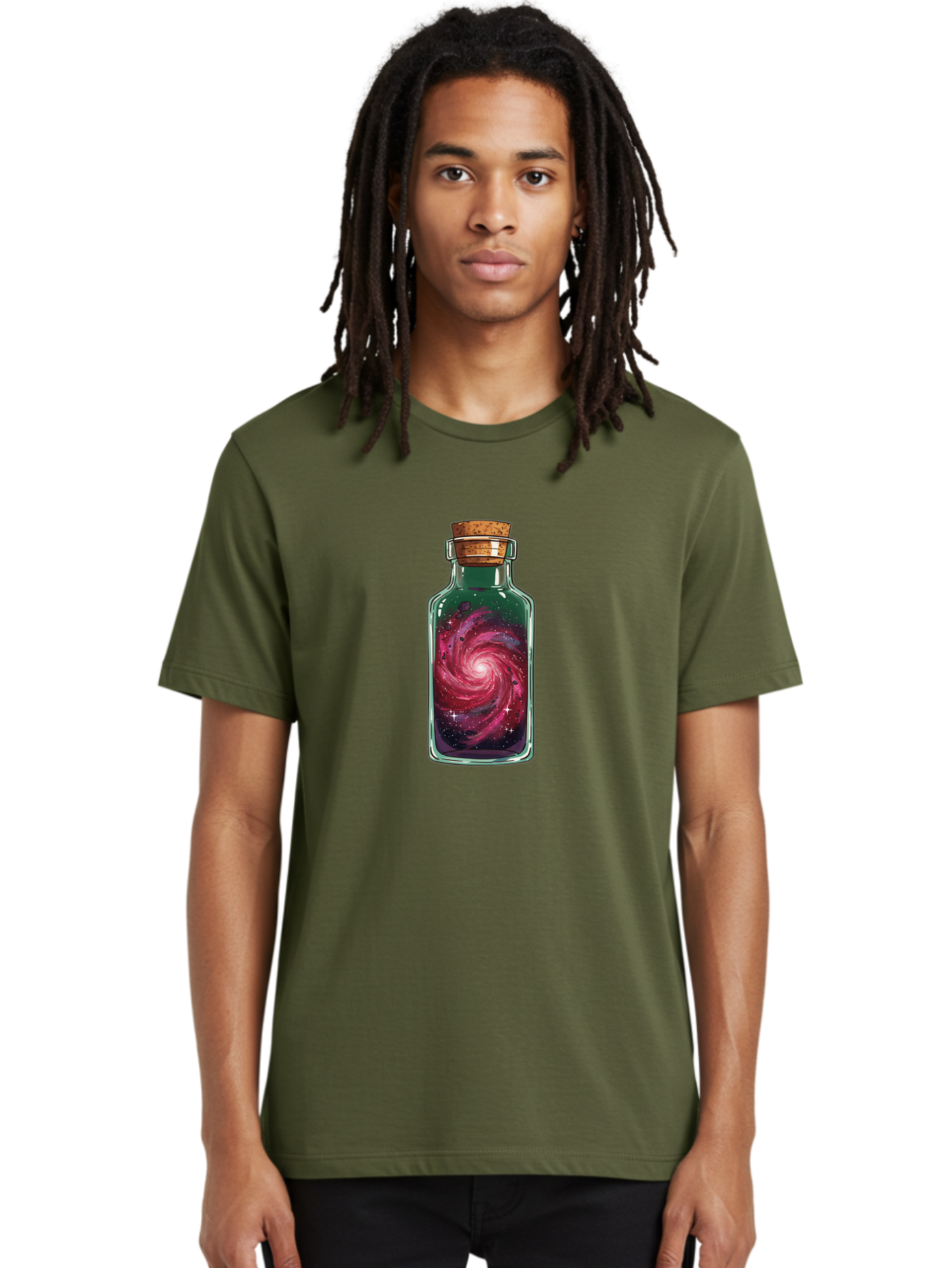 Galaxy-In-A-Bottle-32 Men'S Graphic Tee, 100% Cotton, Comfortable Casual Summer Wear, Machine Washable, Vintage Camera, Old Camera, Antique Camera, Black Camera, Classic Photography, Photography Equipment, Nostalgic Device, Film Camera, Bai988