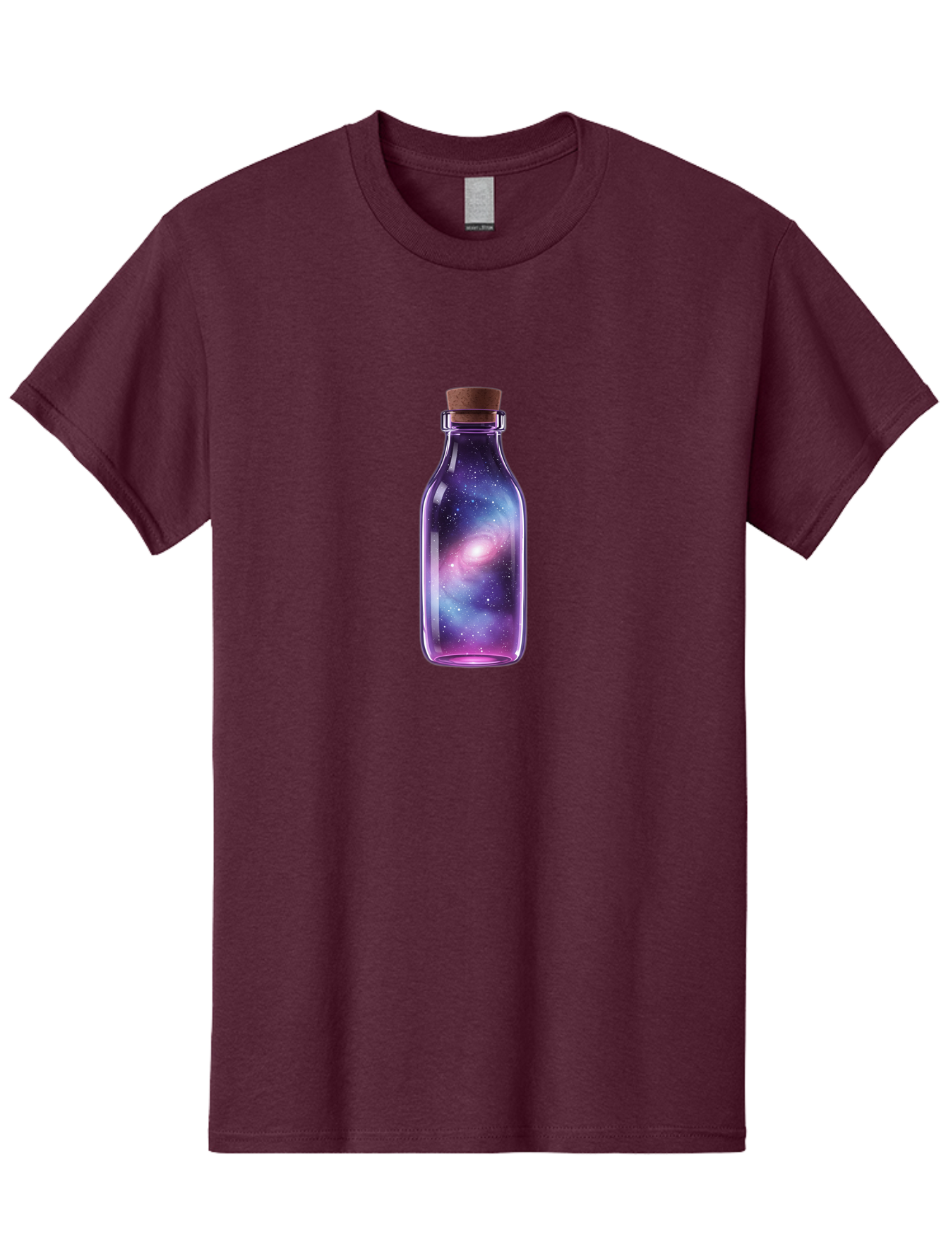 Galaxy-In-A-Bottle-4 Men'S Graphic Tee, 100% Cotton, Comfortable Casual Summer Wear, Machine Washable, Vintage Camera, Old Camera, Antique Camera, Black Camera, Classic Photography, Photography Equipment, Nostalgic Device, Film Camera, Bai996