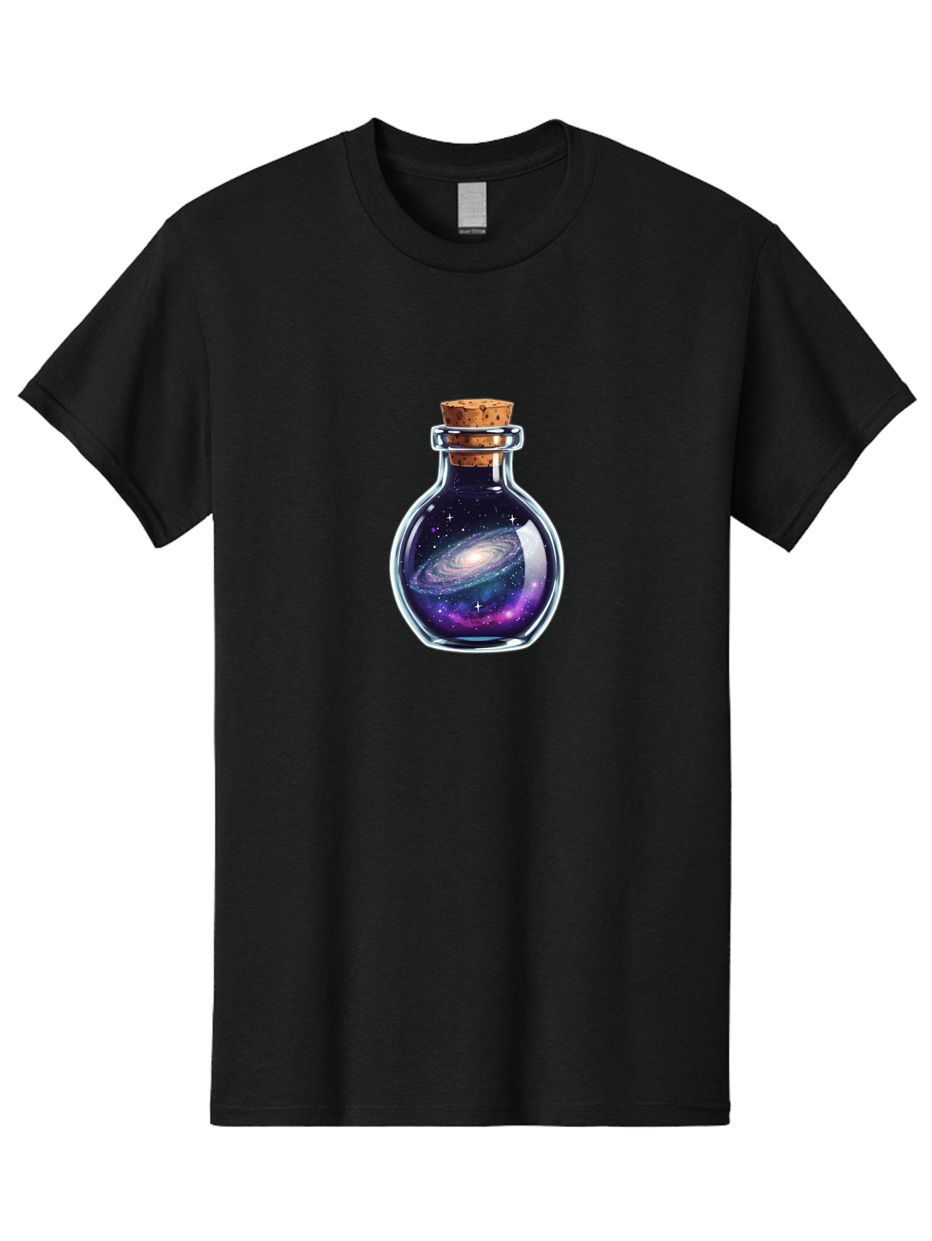 Galaxy-In-A-Bottle-42 Men'S Graphic Tee, 100% Cotton, Comfortable Casual Summer Wear, Machine Washable, Vintage Camera, Old Camera, Antique Camera, Black Camera, Classic Photography, Photography Equipment, Nostalgic Device, Film Camera, Bai999