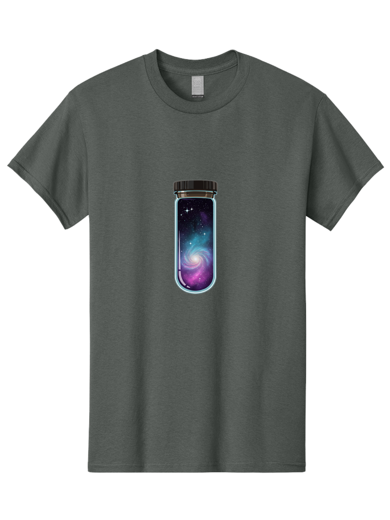 Galaxy-In-A-Bottle-5 Men'S Graphic Tee, 100% Cotton, Comfortable Casual Summer Wear, Machine Washable, Vintage Camera, Old Camera, Antique Camera, Black Camera, Classic Photography, Photography Equipment, Nostalgic Device, Film Camera, Baj007