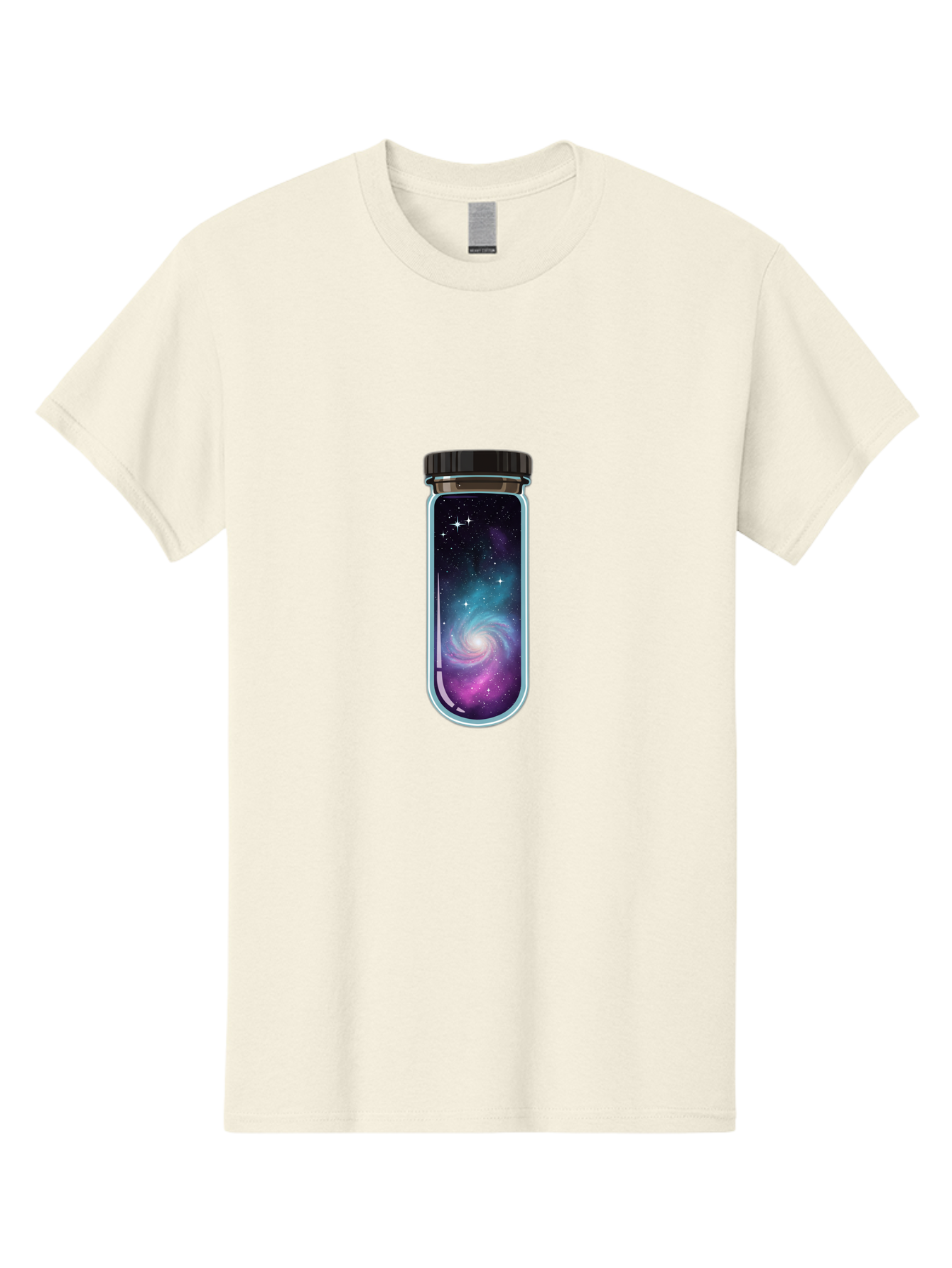 Galaxy-In-A-Bottle-5 Men'S Graphic Tee, 100% Cotton, Comfortable Casual Summer Wear, Machine Washable, Vintage Camera, Old Camera, Antique Camera, Black Camera, Classic Photography, Photography Equipment, Nostalgic Device, Film Camera, Baj007