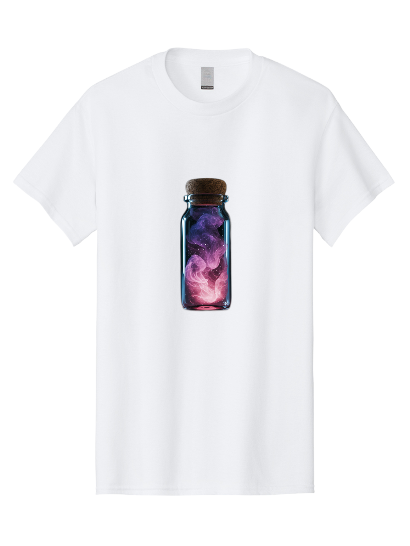 Galaxy-In-A-Bottle-6 Men'S Graphic Tee, 100% Cotton, Comfortable Casual Summer Wear, Machine Washable, Vintage Camera, Old Camera, Antique Camera, Black Camera, Classic Photography, Photography Equipment, Nostalgic Device, Film Camera, Baj009