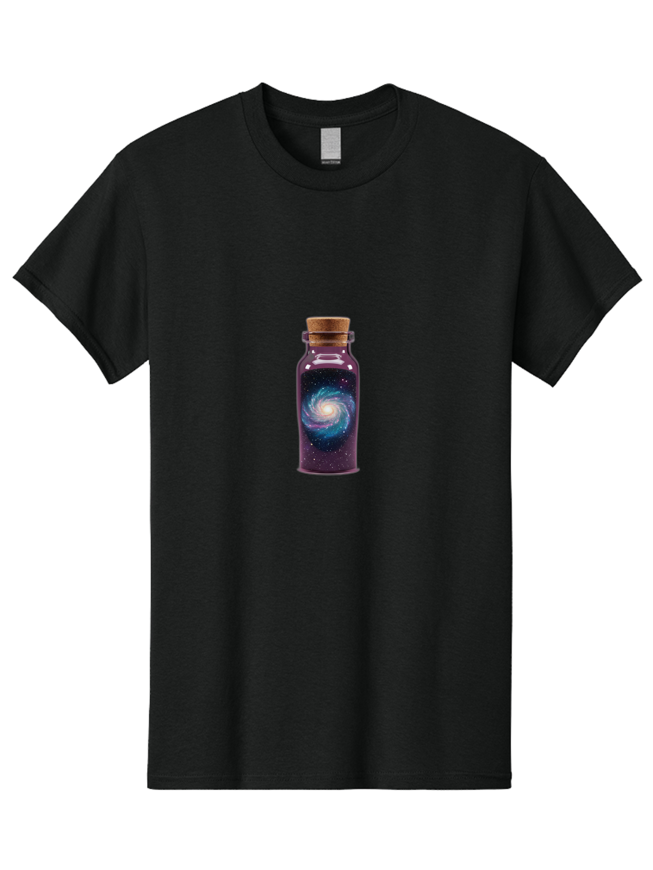 Galaxy-In-A-Bottle-7 Men'S Graphic Tee, 100% Cotton, Comfortable Casual Summer Wear, Machine Washable, Vintage Camera, Old Camera, Antique Camera, Black Camera, Classic Photography, Photography Equipment, Nostalgic Device, Film Camera, Baj010