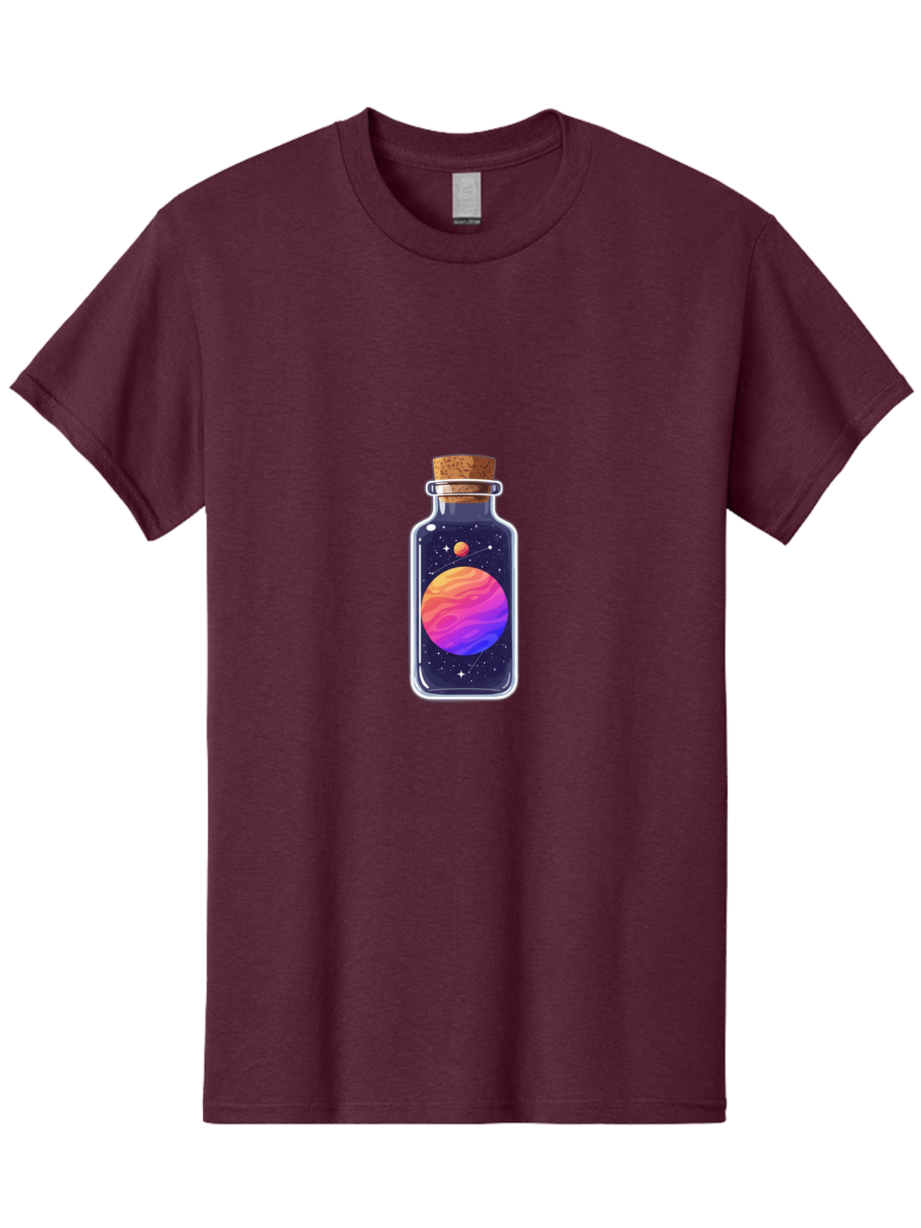 Galaxy-In-A-Bottle-8 Men'S Graphic Tee, 100% Cotton, Comfortable Casual Summer Wear, Machine Washable, Vintage Camera, Old Camera, Antique Camera, Black Camera, Classic Photography, Photography Equipment, Nostalgic Device, Film Camera, Baj011