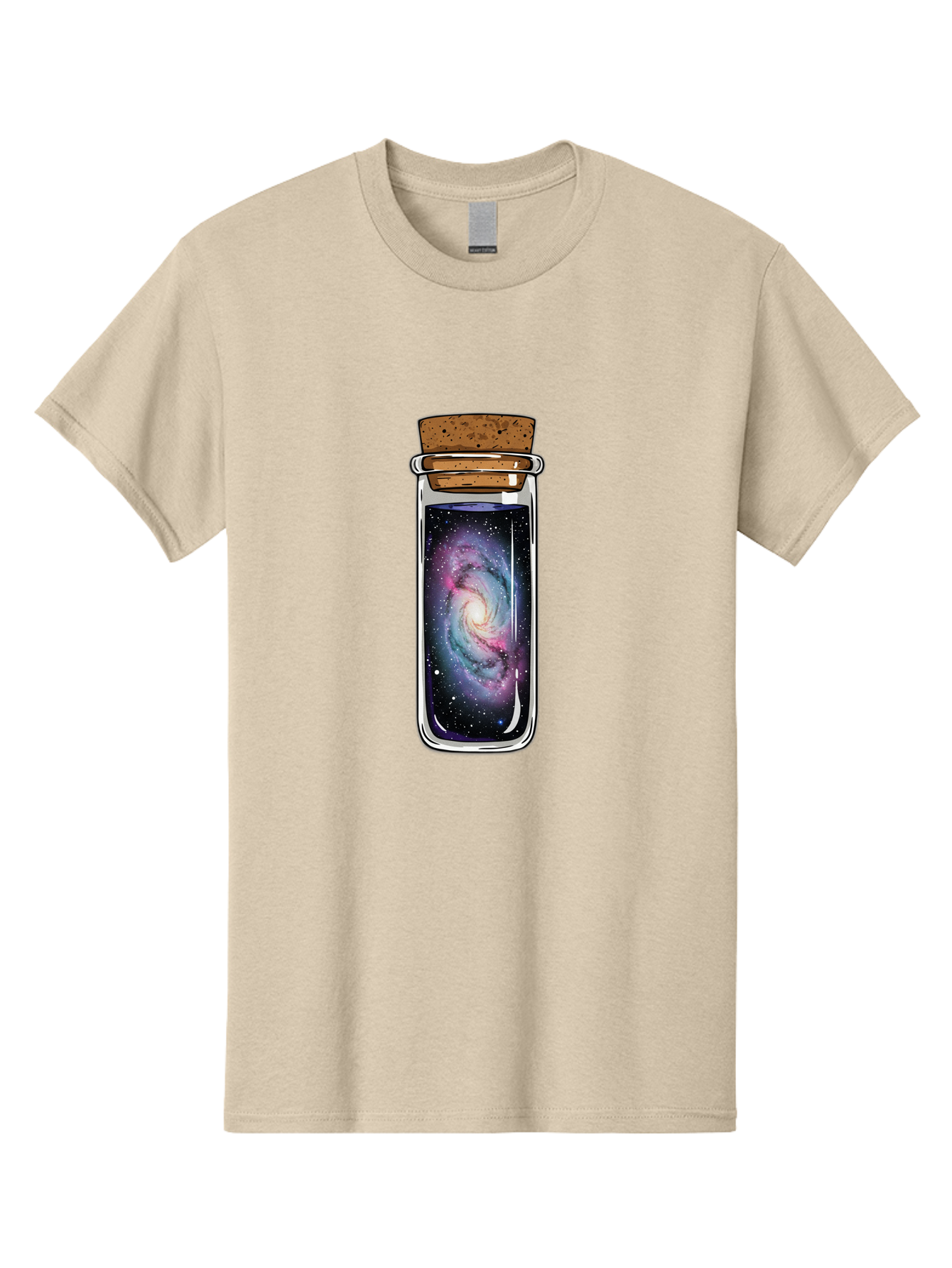 Galaxy-In-A-Jar-1 Men'S Graphic Tee, 100% Cotton, Comfortable Casual Summer Wear, Machine Washable, Vintage Camera, Old Camera, Antique Camera, Black Camera, Classic Photography, Photography Equipment, Nostalgic Device, Film Camera, Camera Art Baj014