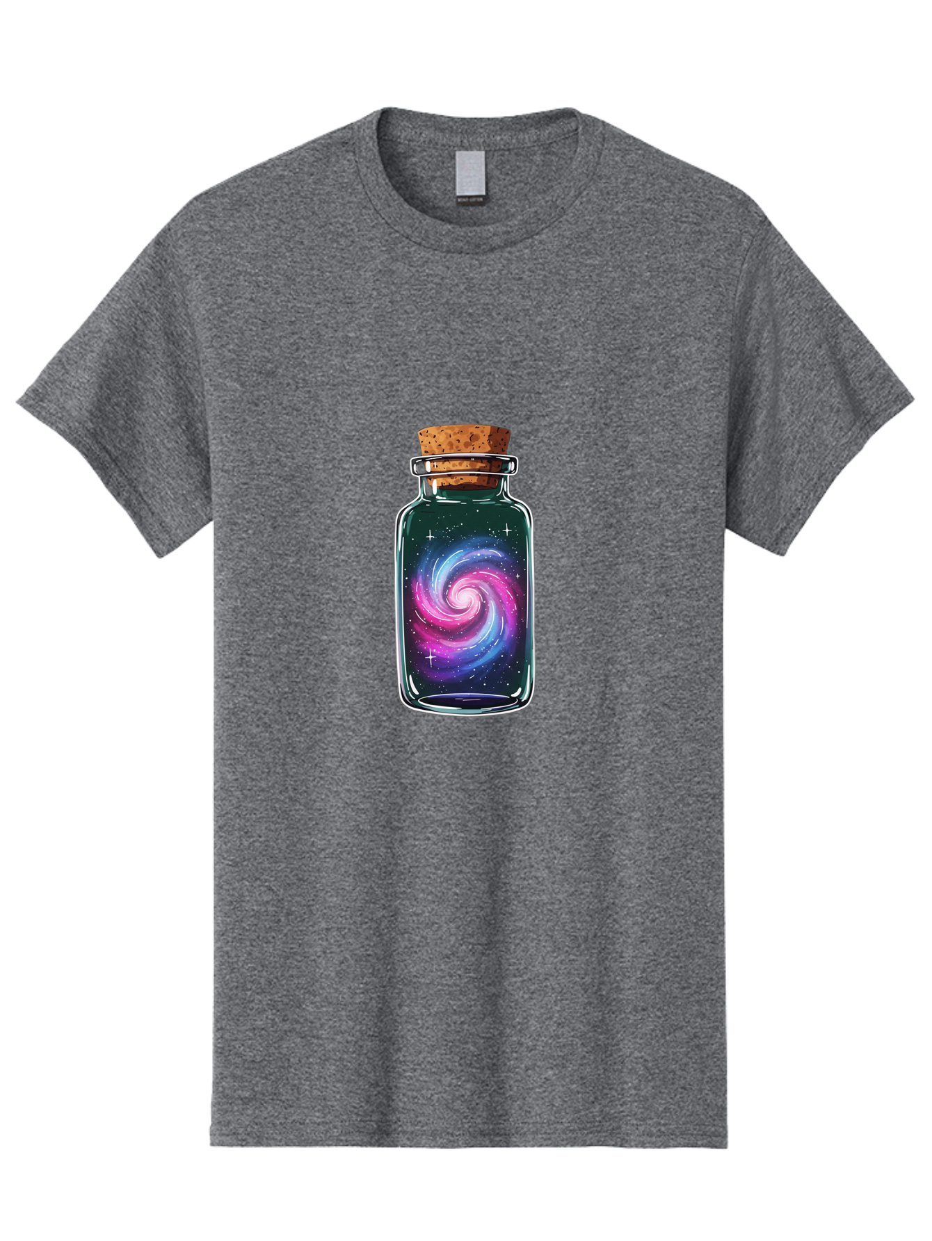 Galaxy-In-A-Jar-2 Men'S Graphic Tee, 100% Cotton, Comfortable Casual Summer Wear, Machine Washable, Vintage Camera, Old Camera, Antique Camera, Black Camera, Classic Photography, Photography Equipment, Nostalgic Device, Film Camera, Camera Art Baj015