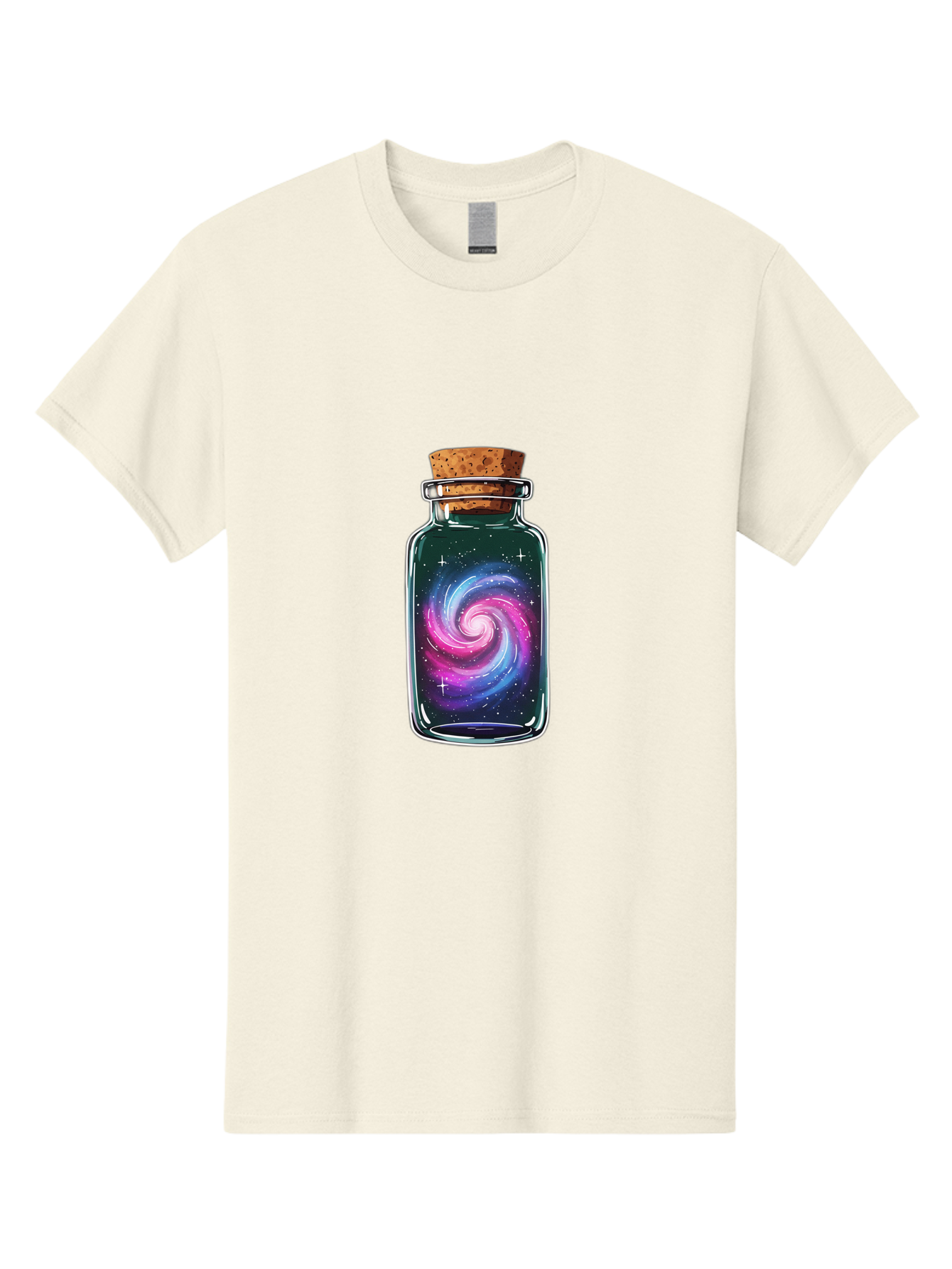Galaxy-In-A-Jar-2 Men'S Graphic Tee, 100% Cotton, Comfortable Casual Summer Wear, Machine Washable, Vintage Camera, Old Camera, Antique Camera, Black Camera, Classic Photography, Photography Equipment, Nostalgic Device, Film Camera, Camera Art Baj015
