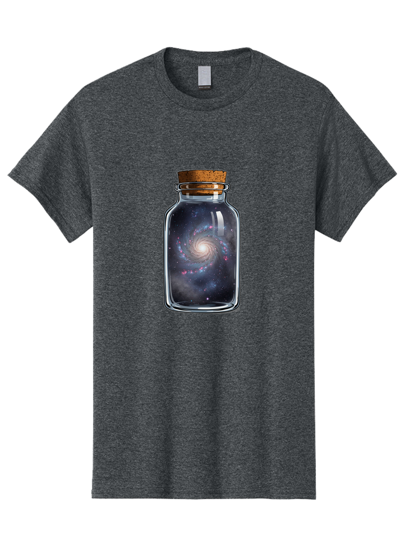 Galaxy-In-A-Jar-5 Men'S Graphic Tee, 100% Cotton, Comfortable Casual Summer Wear, Machine Washable, Vintage Camera, Old Camera, Antique Camera, Black Camera, Classic Photography, Photography Equipment, Nostalgic Device, Film Camera, Camera Art Baj018