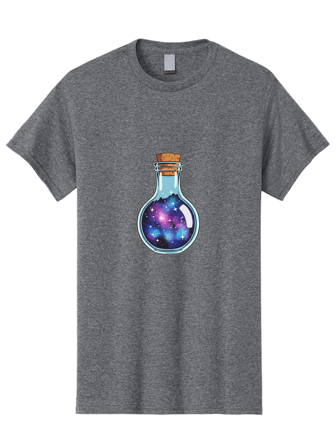 Galaxy-In-Bottle-13 Men'S Graphic Tee, 100% Cotton, Comfortable Casual Summer Wear, Machine Washable, Vintage Camera, Old Camera, Antique Camera, Black Camera, Classic Photography, Photography Equipment, Nostalgic Device, Film Camera, Baj024