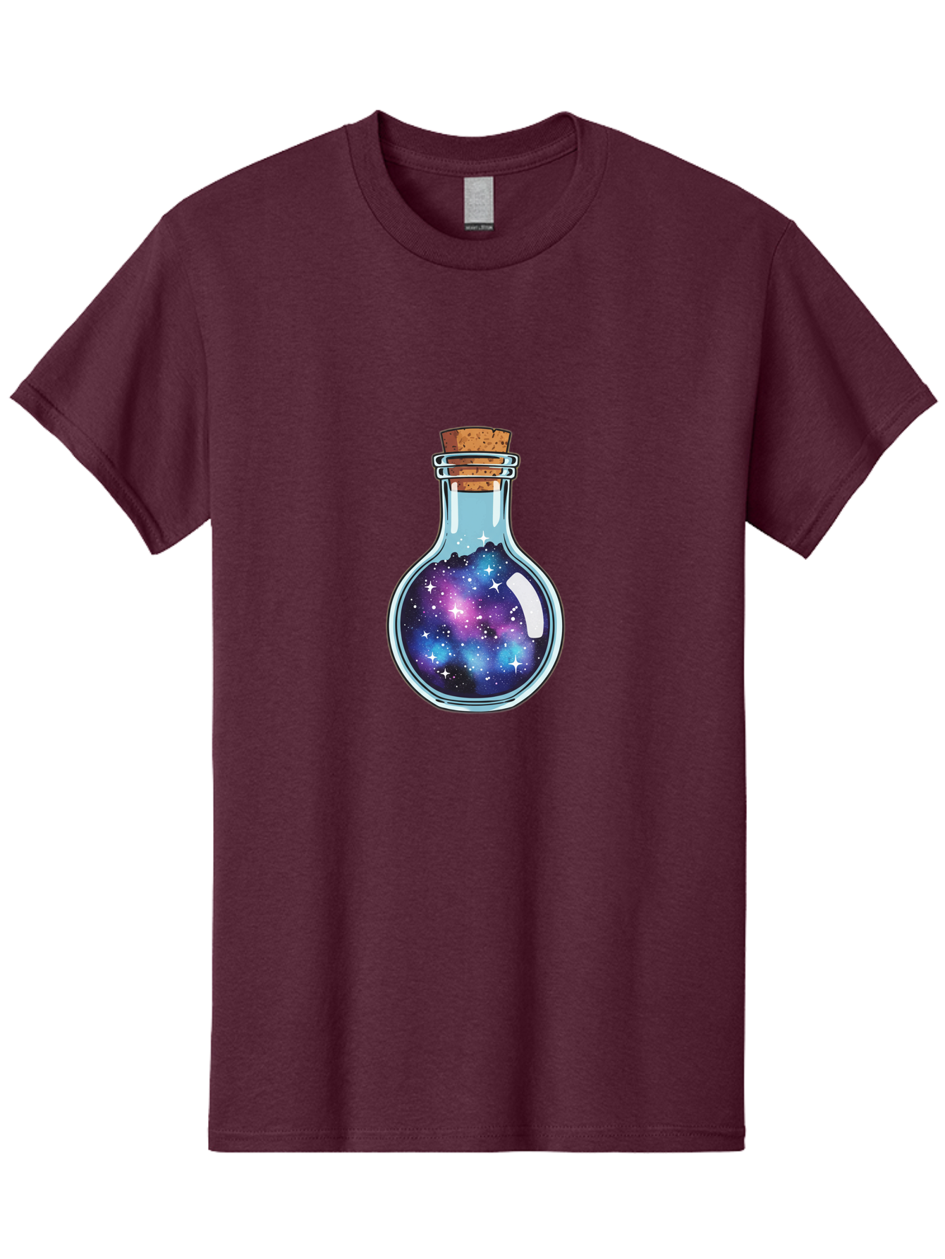 Galaxy-In-Bottle-13 Men'S Graphic Tee, 100% Cotton, Comfortable Casual Summer Wear, Machine Washable, Vintage Camera, Old Camera, Antique Camera, Black Camera, Classic Photography, Photography Equipment, Nostalgic Device, Film Camera, Baj024