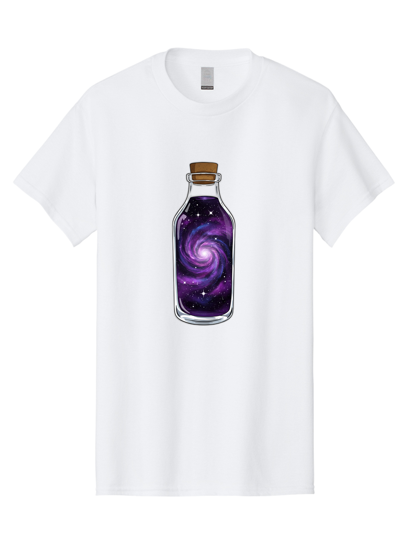 Galaxy-In-Bottle-16 Men'S Graphic Tee, 100% Cotton, Comfortable Casual Summer Wear, Machine Washable, Vintage Camera, Old Camera, Antique Camera, Black Camera, Classic Photography, Photography Equipment, Nostalgic Device, Film Camera, Baj027