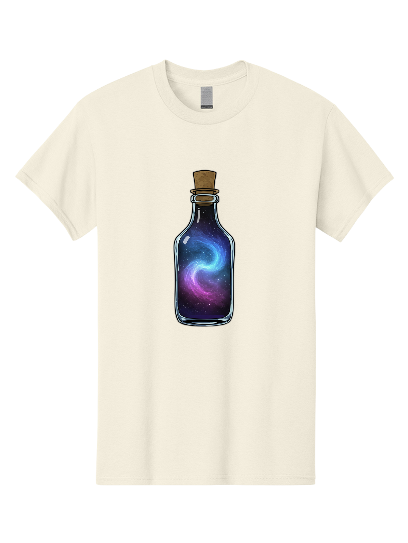 Galaxy-In-Bottle-22 Men'S Graphic Tee, 100% Cotton, Comfortable Casual Summer Wear, Machine Washable, Vintage Camera, Old Camera, Antique Camera, Black Camera, Classic Photography, Photography Equipment, Nostalgic Device, Film Camera, Baj034