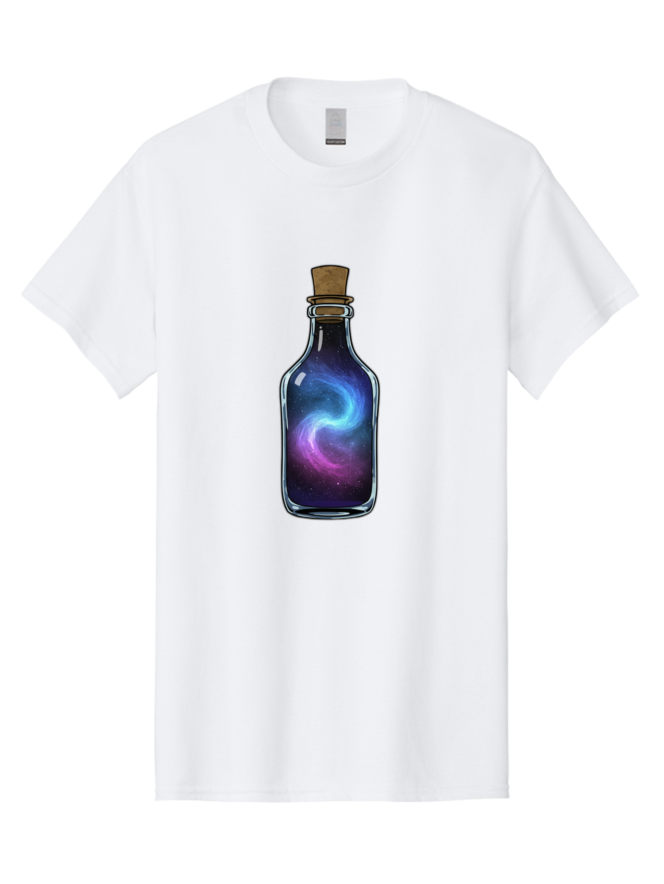 Galaxy-In-Bottle-22 Men'S Graphic Tee, 100% Cotton, Comfortable Casual Summer Wear, Machine Washable, Vintage Camera, Old Camera, Antique Camera, Black Camera, Classic Photography, Photography Equipment, Nostalgic Device, Film Camera, Baj034