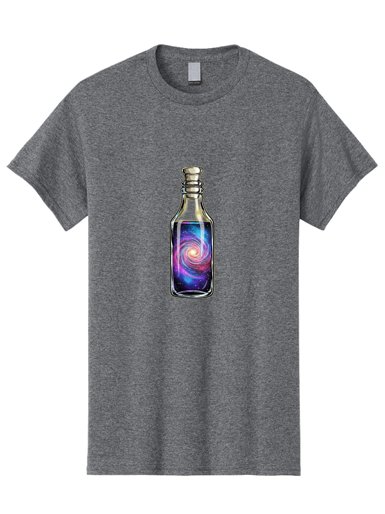 Galaxy-In-Bottle-24 Men'S Graphic Tee, 100% Cotton, Comfortable Casual Summer Wear, Machine Washable, Vintage Camera, Old Camera, Antique Camera, Black Camera, Classic Photography, Photography Equipment, Nostalgic Device, Film Camera, Baj036
