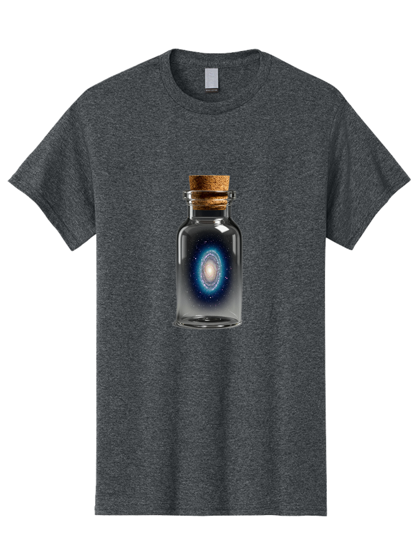 Galaxy-In-Bottle-26 Men'S Graphic Tee, 100% Cotton, Comfortable Casual Summer Wear, Machine Washable, Vintage Camera, Old Camera, Antique Camera, Black Camera, Classic Photography, Photography Equipment, Nostalgic Device, Film Camera, Baj038