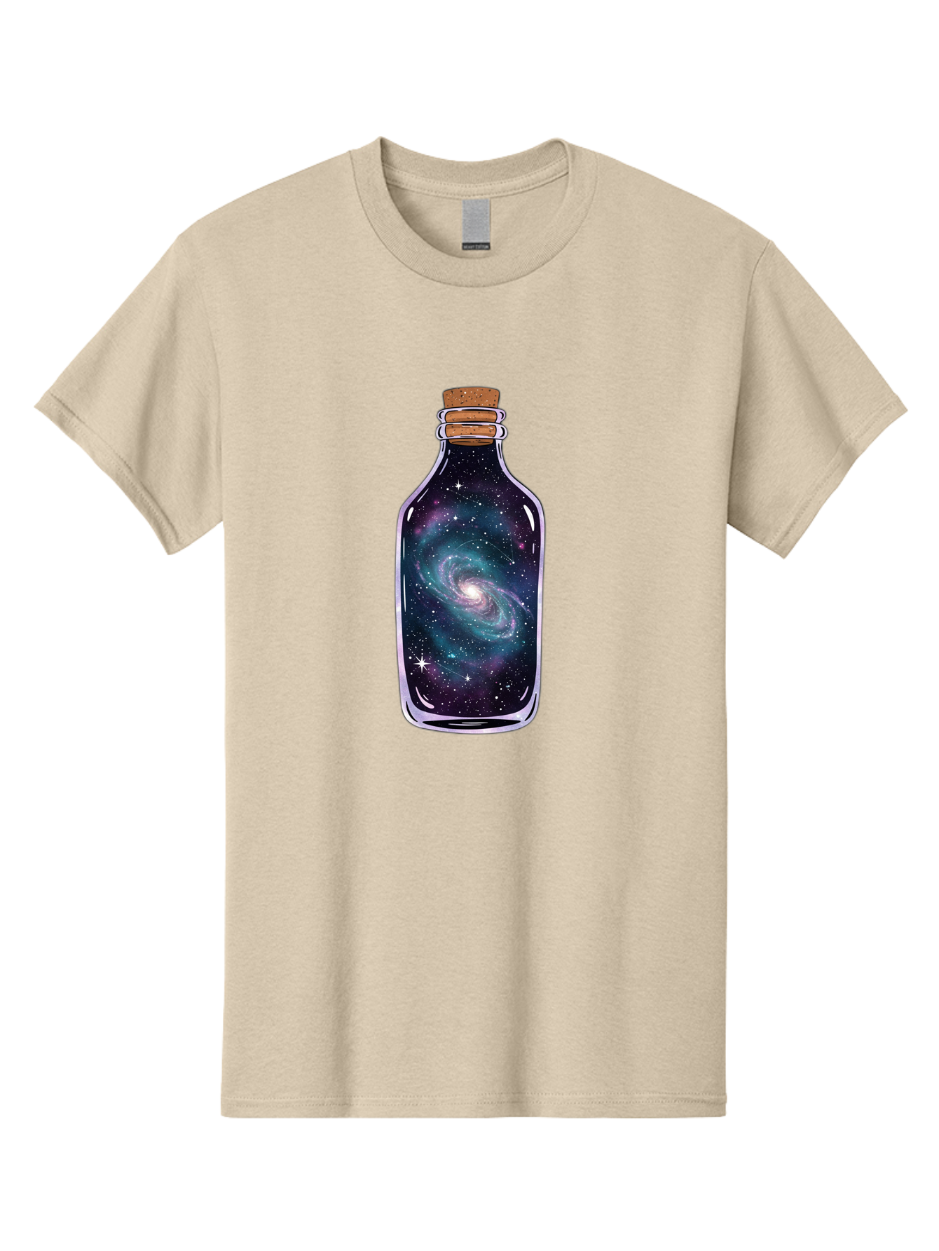 Galaxy-In-Bottle-9 Men'S Graphic Tee, 100% Cotton, Comfortable Casual Summer Wear, Machine Washable, Vintage Camera, Old Camera, Antique Camera, Black Camera, Classic Photography, Photography Equipment, Nostalgic Device, Film Camera, Baj047
