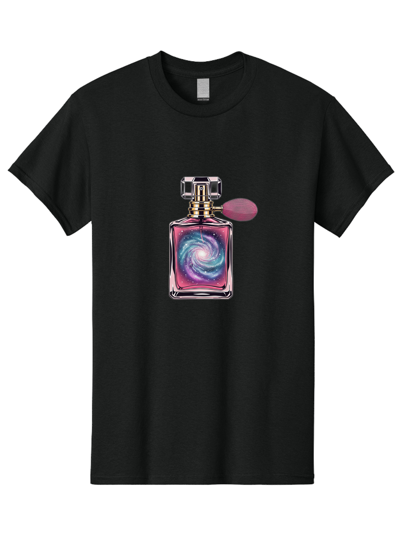 Galaxy-Perfume-Bottle Men'S Graphic Tee, 100% Cotton, Comfortable Casual Summer Wear, Machine Washable, Vintage Camera, Old Camera, Antique Camera, Black Camera, Classic Photography, Photography Equipment, Nostalgic Device, Film Camera, Baj053