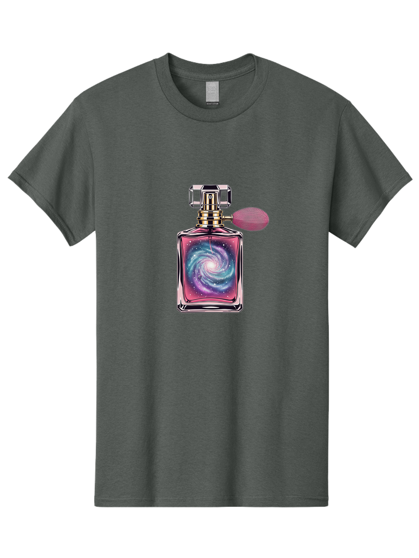 Galaxy-Perfume-Bottle Men'S Graphic Tee, 100% Cotton, Comfortable Casual Summer Wear, Machine Washable, Vintage Camera, Old Camera, Antique Camera, Black Camera, Classic Photography, Photography Equipment, Nostalgic Device, Film Camera, Baj053