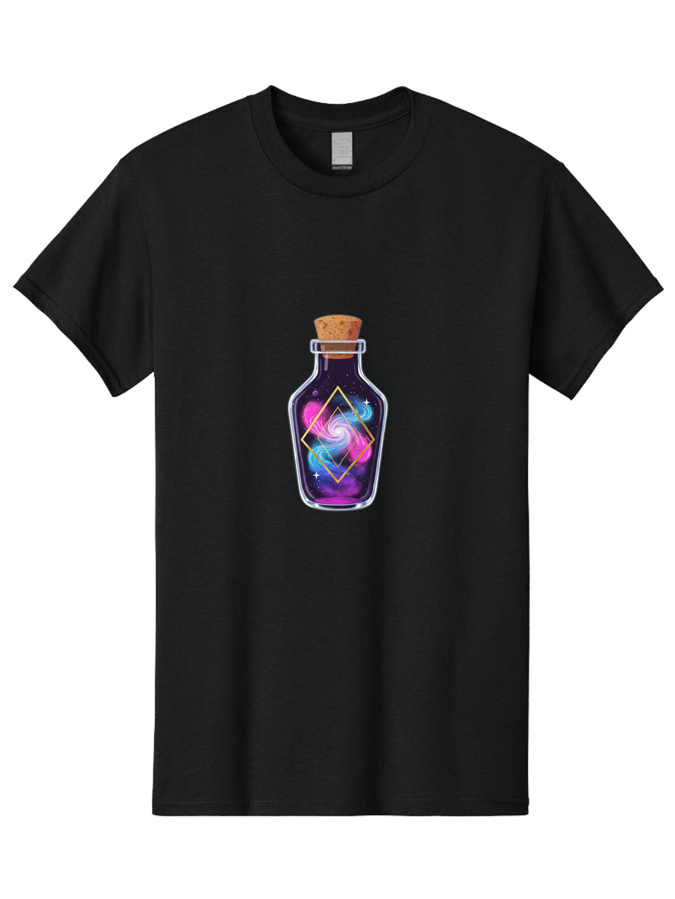 Galaxy-Potion-1 Men'S Graphic Tee, 100% Cotton, Comfortable Casual Summer Wear, Machine Washable, Vintage Camera, Old Camera, Antique Camera, Black Camera, Classic Photography, Photography Equipment, Nostalgic Device, Film Camera, Camera Art Baj055