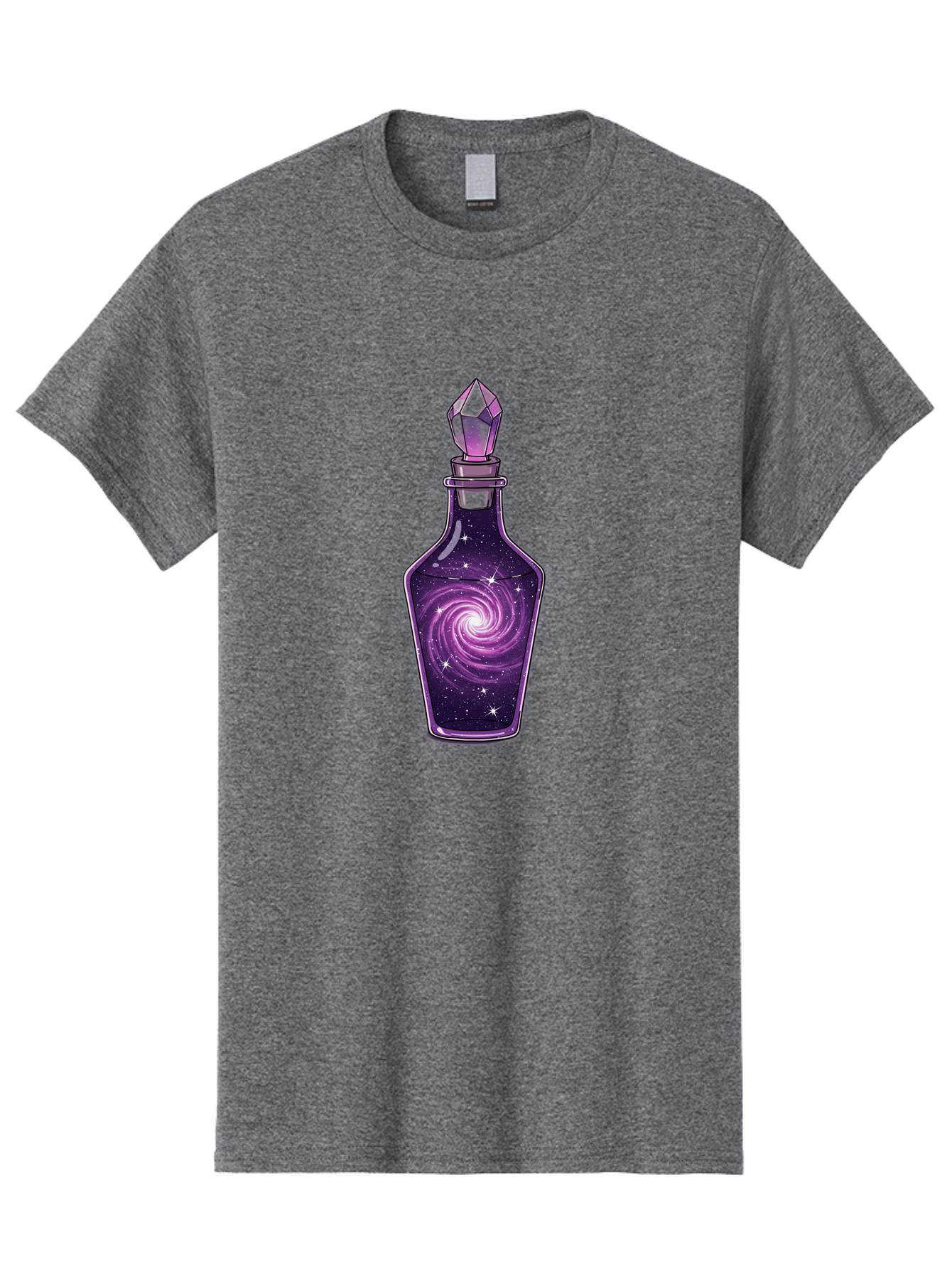 Galaxy-Potion-Bottle-2 Men'S Graphic Tee, 100% Cotton, Comfortable Casual Summer Wear, Machine Washable, Vintage Camera, Old Camera, Antique Camera, Black Camera, Classic Photography, Photography Equipment, Nostalgic Device, Film Camera, Baj059