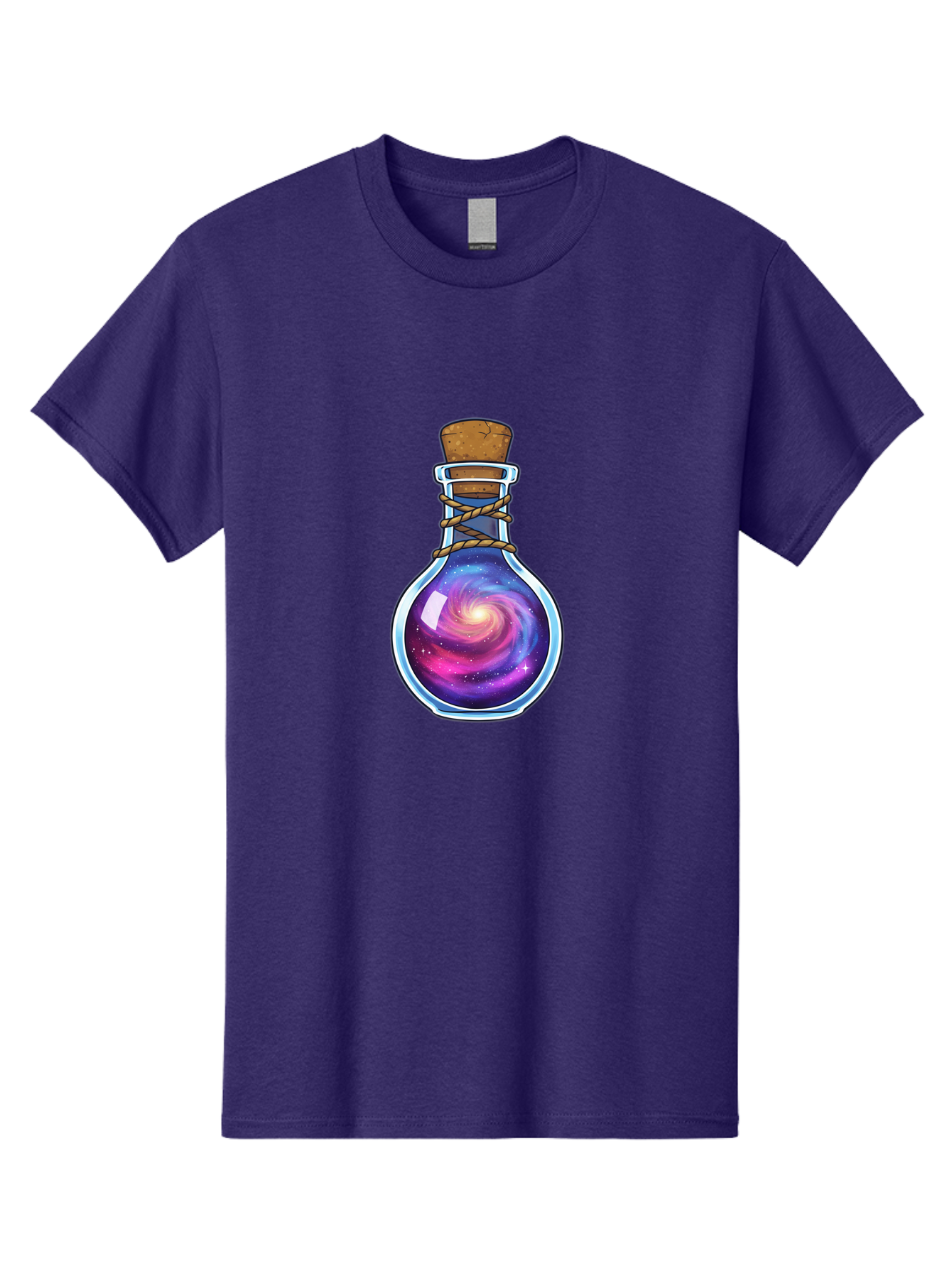 Galaxy-Potion-Bottle-3 Men'S Graphic Tee, 100% Cotton, Comfortable Casual Summer Wear, Machine Washable, Vintage Camera, Old Camera, Antique Camera, Black Camera, Classic Photography, Photography Equipment, Nostalgic Device, Film Camera, Baj060