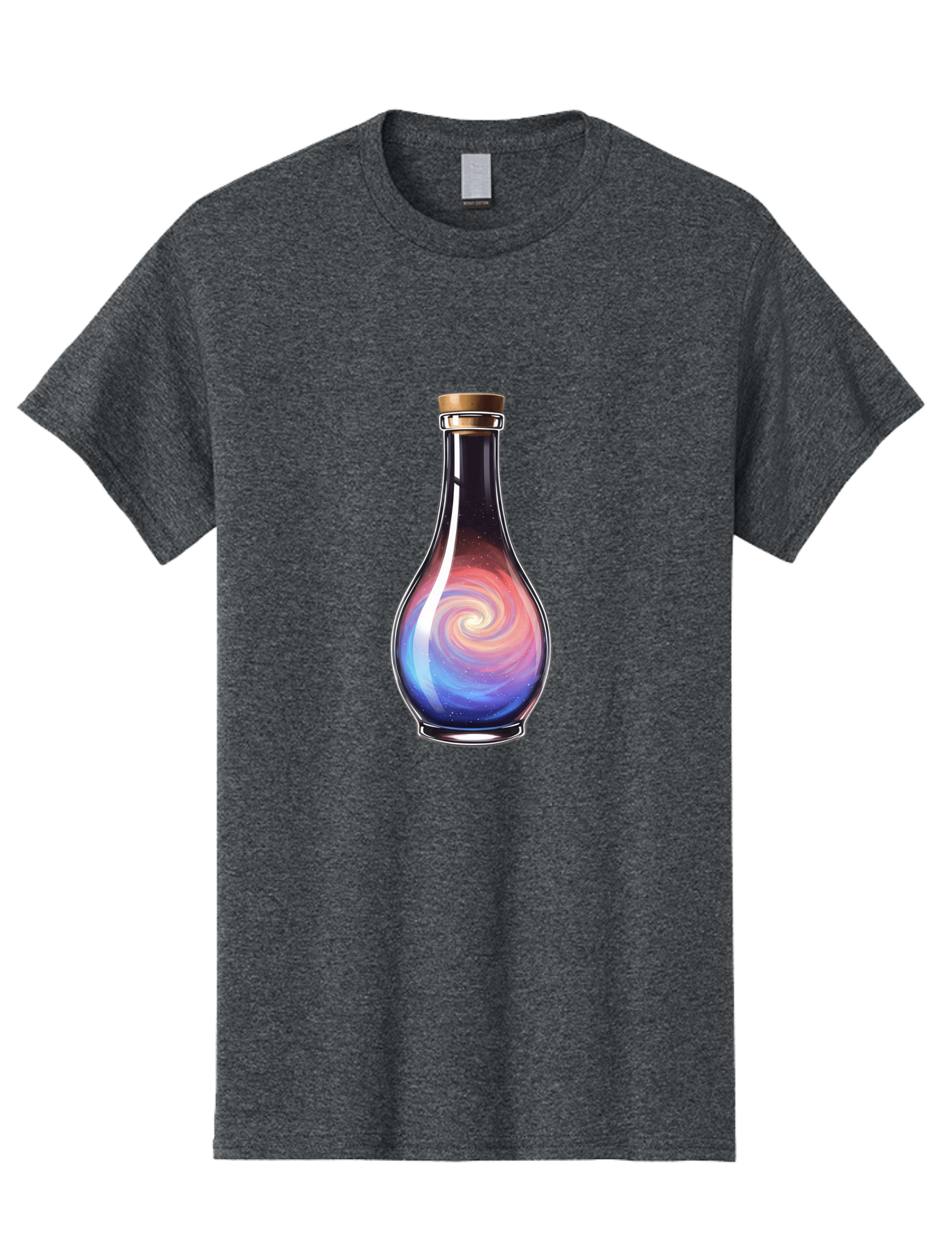 Galaxy-Potion-Bottle Men'S Graphic Tee, 100% Cotton, Comfortable Casual Summer Wear, Machine Washable, Vintage Camera, Old Camera, Antique Camera, Black Camera, Classic Photography, Photography Equipment, Nostalgic Device, Film Camera, Baj061