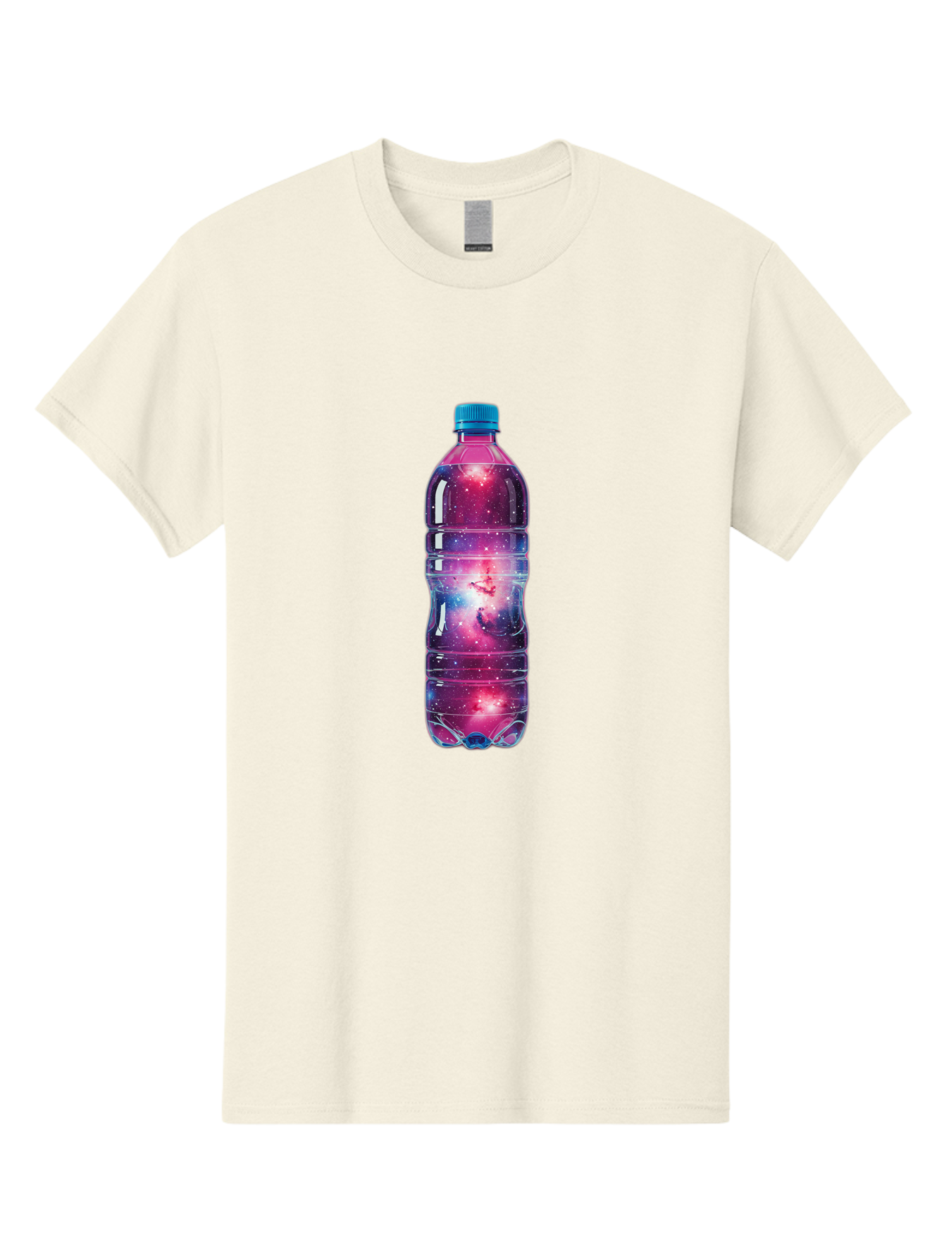 Galaxy-Water-Bottle Men'S Graphic Tee, 100% Cotton, Comfortable Casual Summer Wear, Machine Washable, Vintage Camera, Old Camera, Antique Camera, Black Camera, Classic Photography, Photography Equipment, Nostalgic Device, Film Camera, Baj064