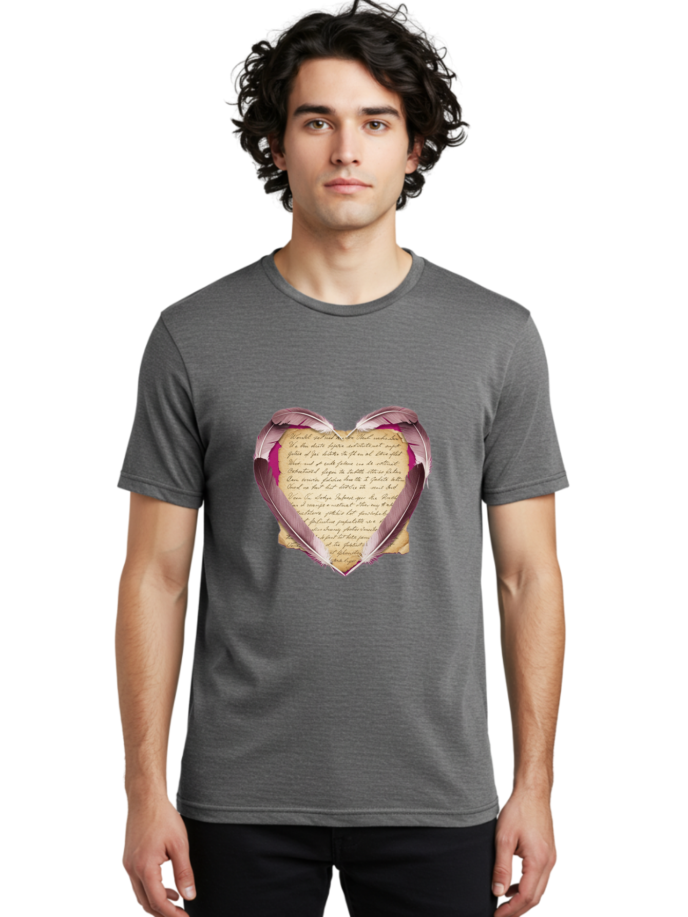 Heart-Shaped-Letter Men'S Graphic Tee, 100% Cotton, Comfortable Casual Summer Wear, Machine Washable, Vintage Camera, Old Camera, Antique Camera, Black Camera, Classic Photography, Photography Equipment, Nostalgic Device, Film Camera, Baj075