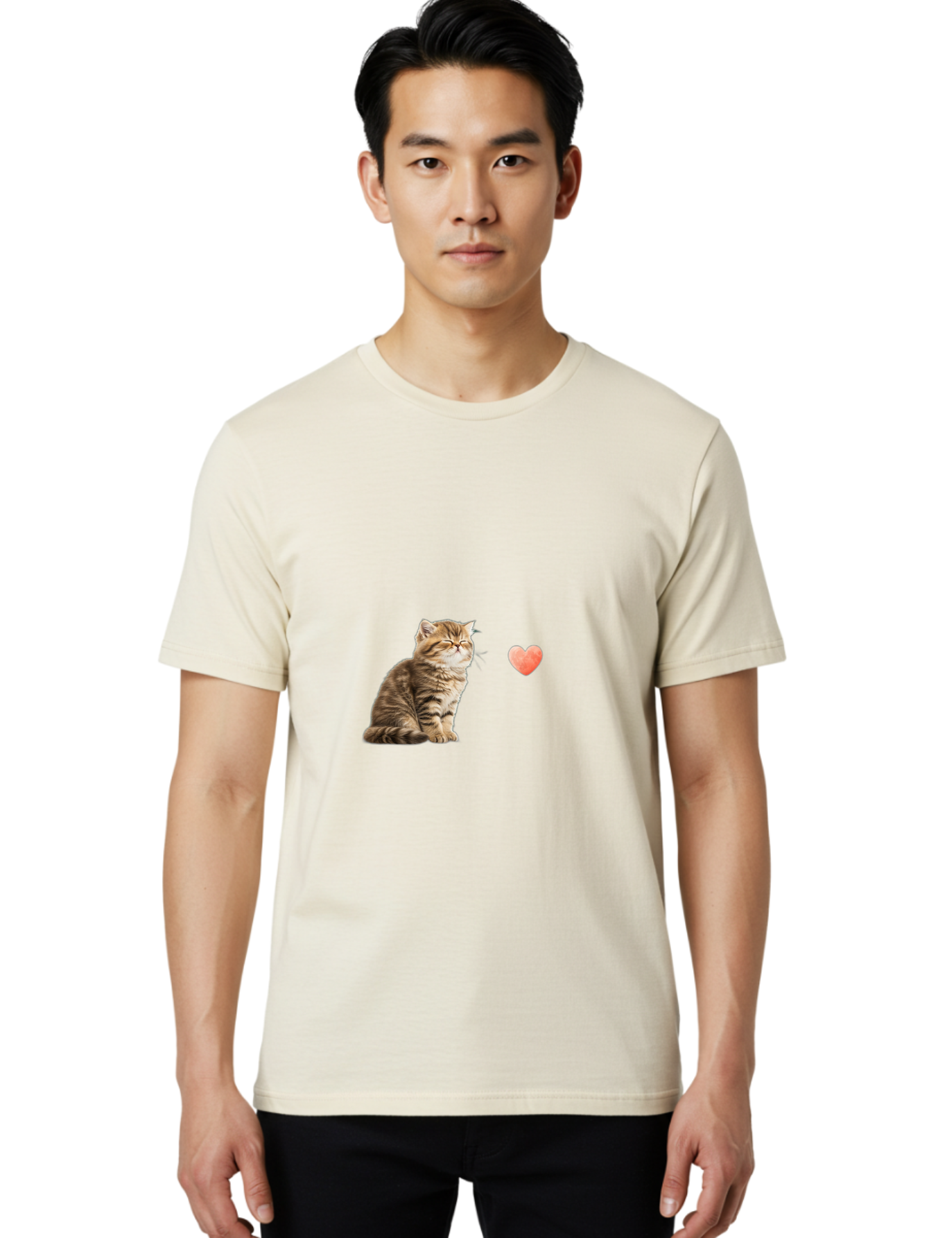 Kitten-And-Heart Men'S Graphic Tee, 100% Cotton, Comfortable Casual Summer Wear, Machine Washable, Vintage Camera, Old Camera, Antique Camera, Black Camera, Classic Photography, Photography Equipment, Nostalgic Device, Film Camera, Camera Art Baj086