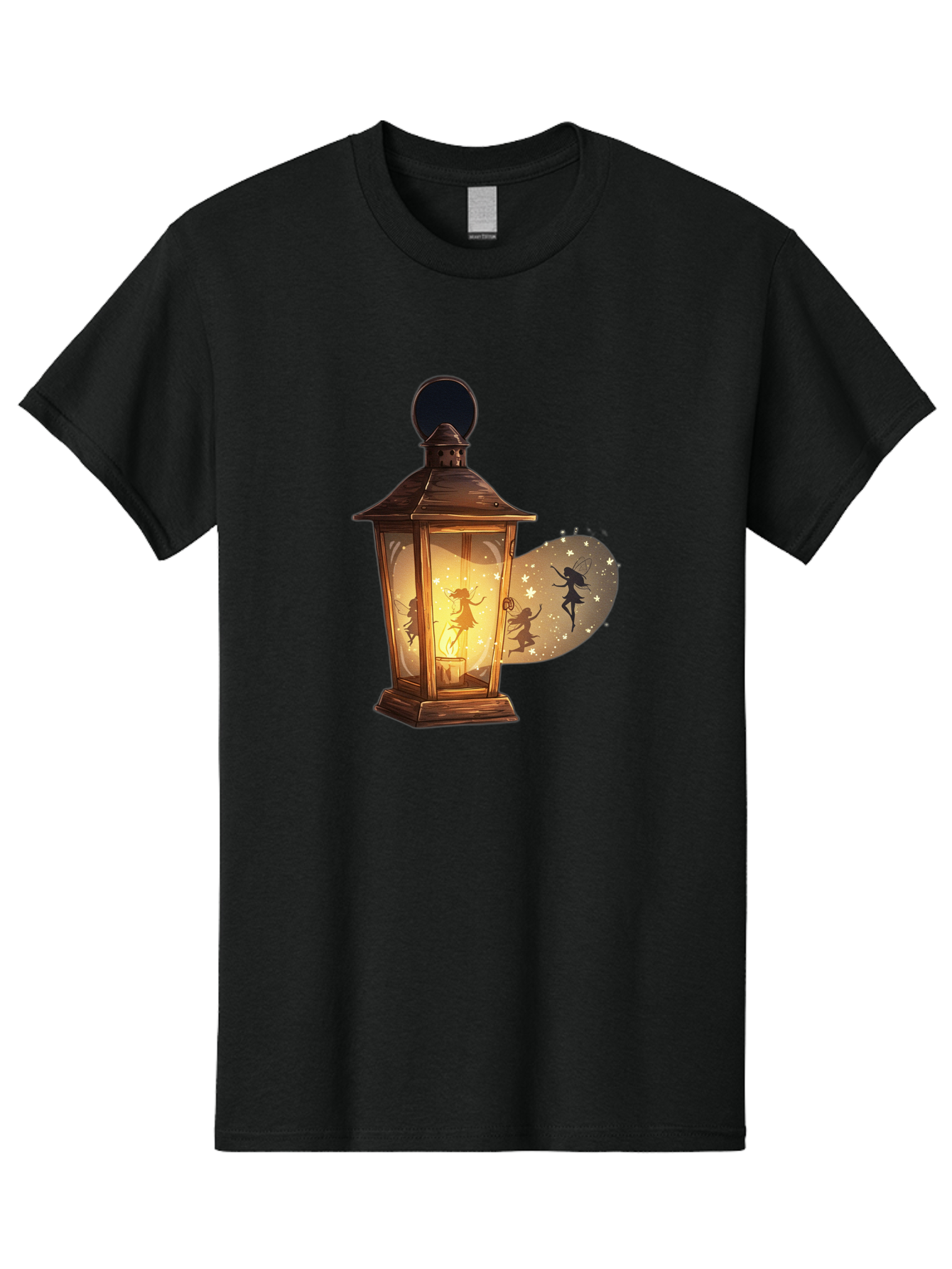 Lantern-With-Dancing-Fairy Men'S Graphic Tee, 100% Cotton, Comfortable Casual Summer Wear, Machine Washable, Vintage Camera, Old Camera, Antique Camera, Black Camera, Classic Photography, Photography Equipment, Nostalgic Device, Film Camera, Baj088