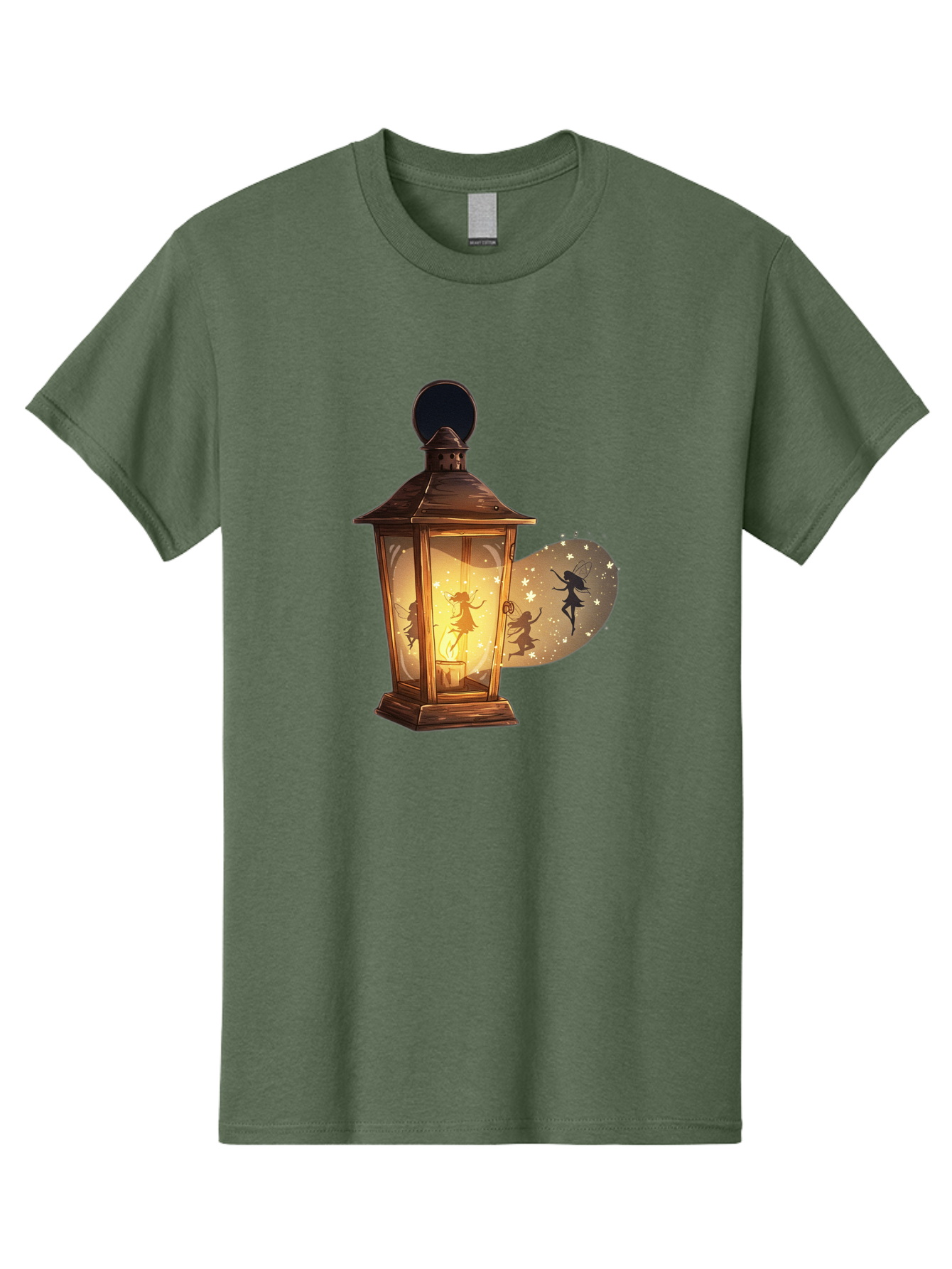 Lantern-With-Dancing-Fairy Men'S Graphic Tee, 100% Cotton, Comfortable Casual Summer Wear, Machine Washable, Vintage Camera, Old Camera, Antique Camera, Black Camera, Classic Photography, Photography Equipment, Nostalgic Device, Film Camera, Baj088