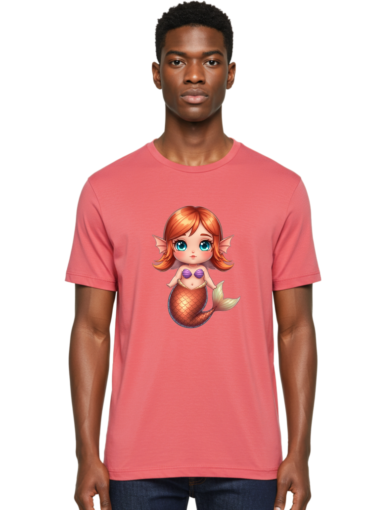 Little-Red-Haired-Mermaid Men'S Graphic Tee, 100% Cotton, Comfortable Casual Summer Wear, Machine Washable, Vintage Camera, Old Camera, Antique Camera, Black Camera, Classic Photography, Photography Equipment, Nostalgic Device, Film Camera, Baj089