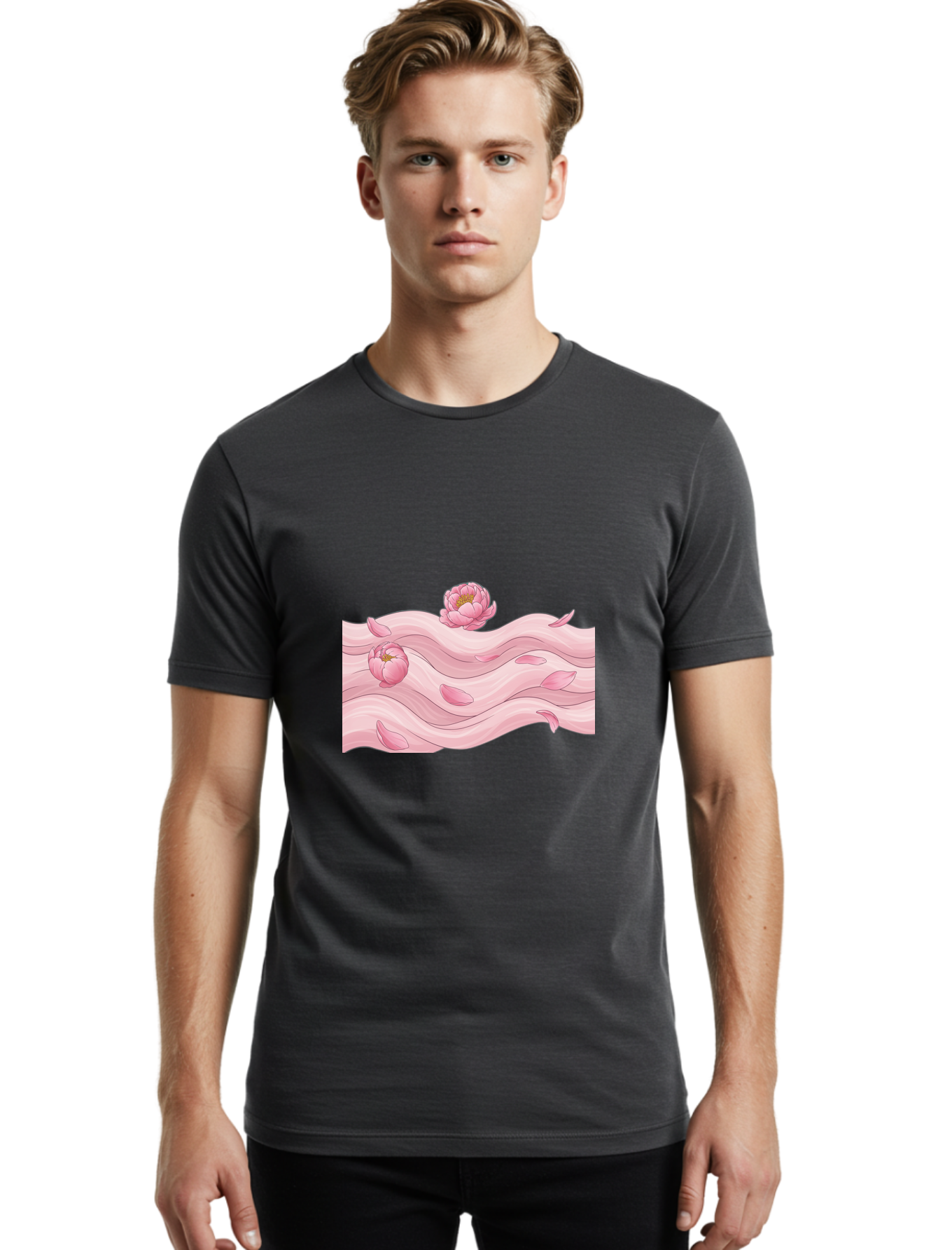 Lotus-Flowers Men'S Graphic Tee, 100% Cotton, Comfortable Casual Summer Wear, Machine Washable, Vintage Camera, Old Camera, Antique Camera, Black Camera, Classic Photography, Photography Equipment, Nostalgic Device, Film Camera, Camera Art Baj091