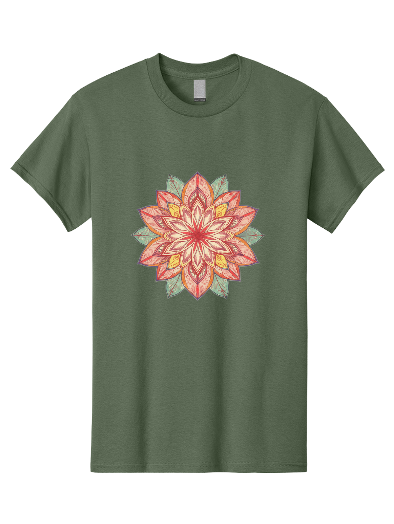 Mandala Men'S Graphic Tee, 100% Cotton, Comfortable Casual Summer Wear, Machine Washable, Vintage Camera, Old Camera, Antique Camera, Black Camera, Classic Photography, Photography Equipment, Nostalgic Device, Film Camera, Camera Art Baj094