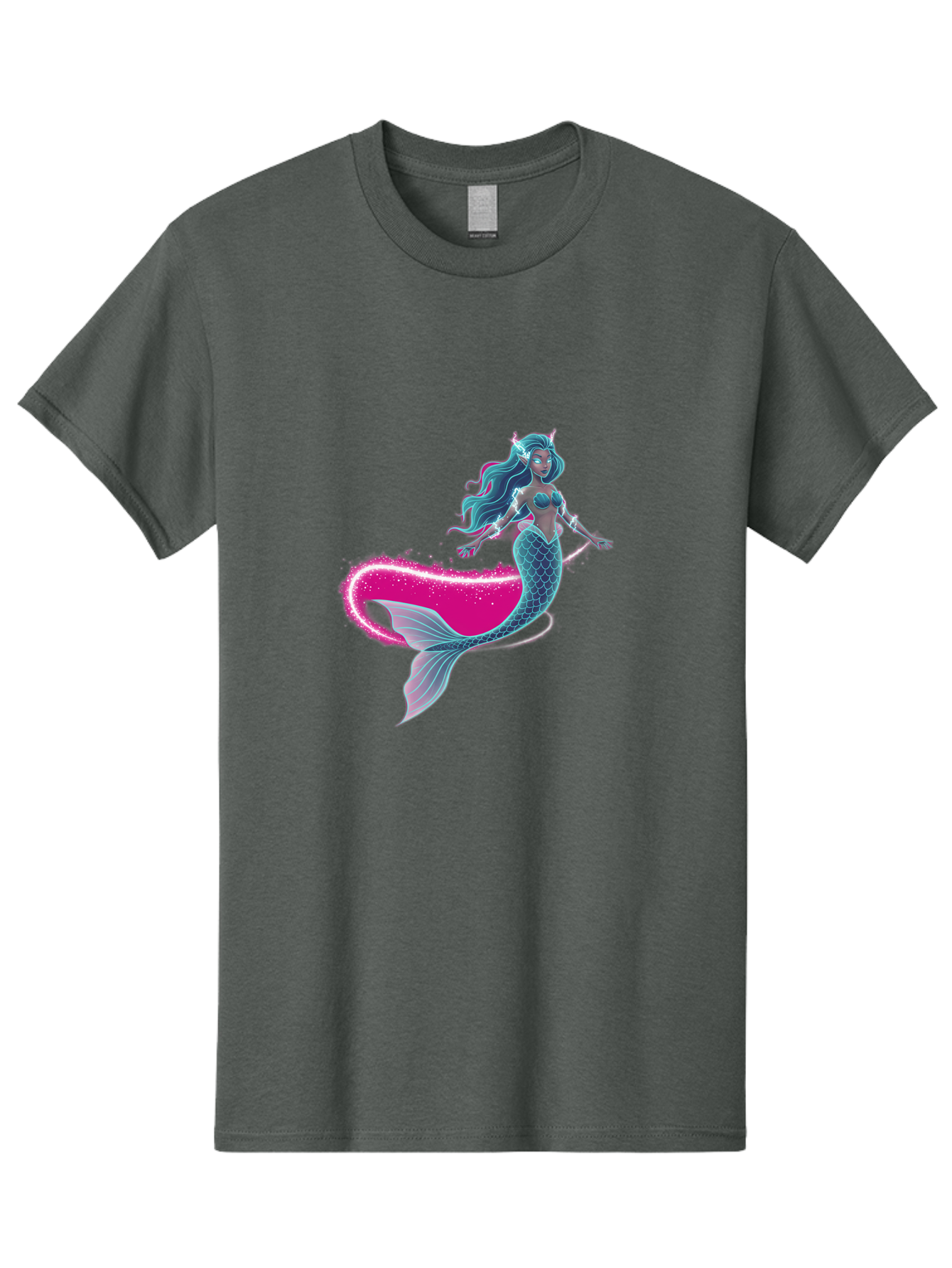 Mermaid-1 Men'S Graphic Tee, 100% Cotton, Comfortable Casual Summer Wear, Machine Washable, Vintage Camera, Old Camera, Antique Camera, Black Camera, Classic Photography, Photography Equipment, Nostalgic Device, Film Camera, Camera Art Baj099